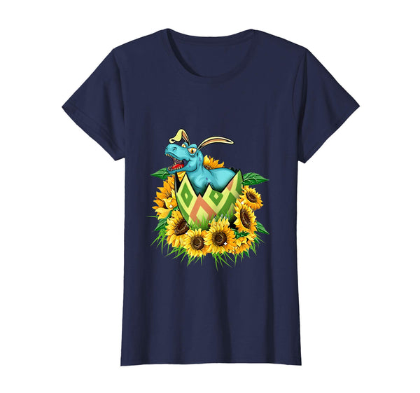 dinosaurs sunflower easter shirt