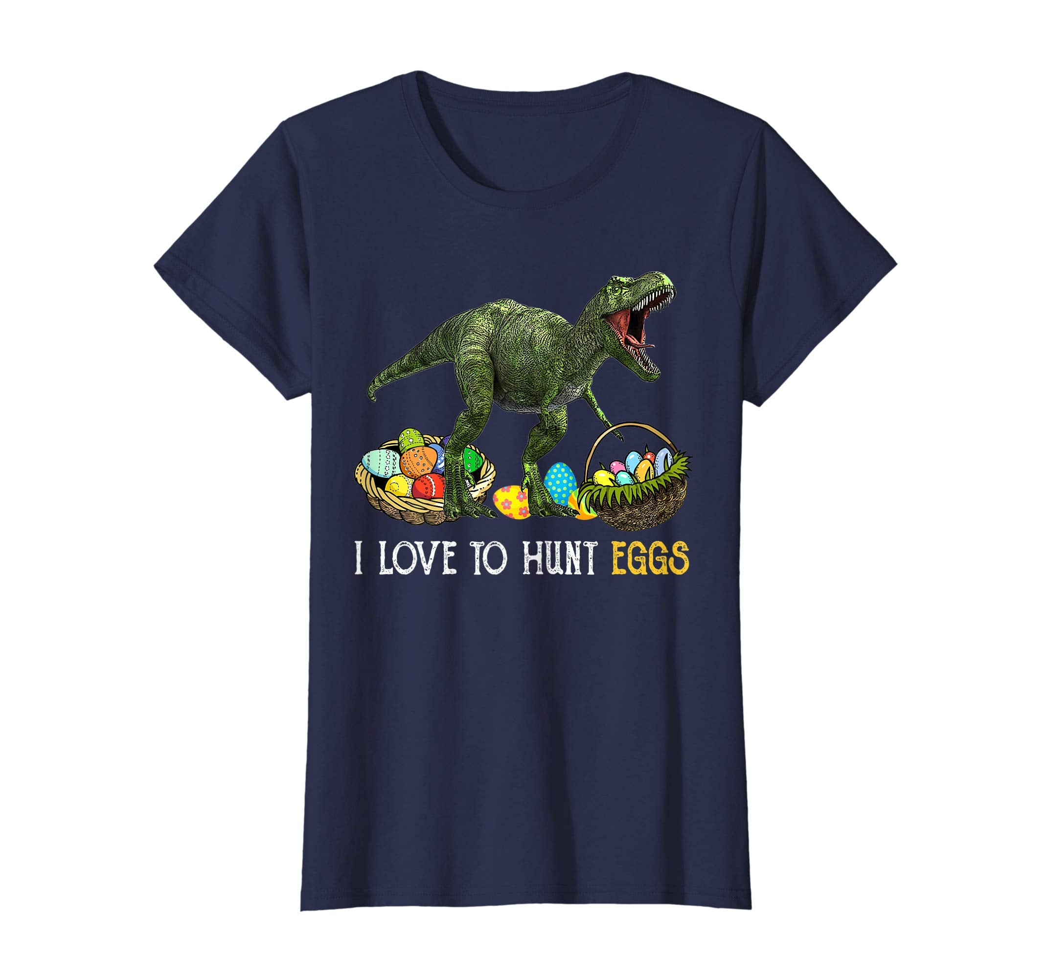 Easter Shirt Dinosaur T Rex Kids Boys Girls EGG Hunts