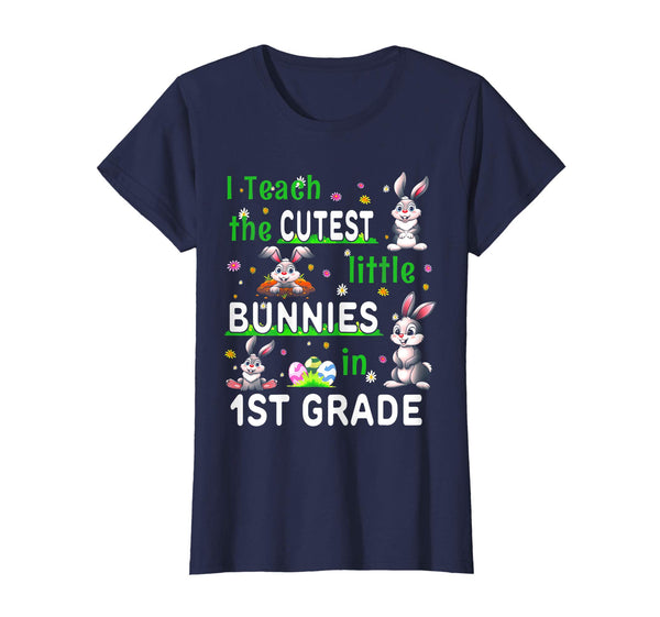Easter 1st Grade Teacher Shirt Gift Easter Shirts For Women