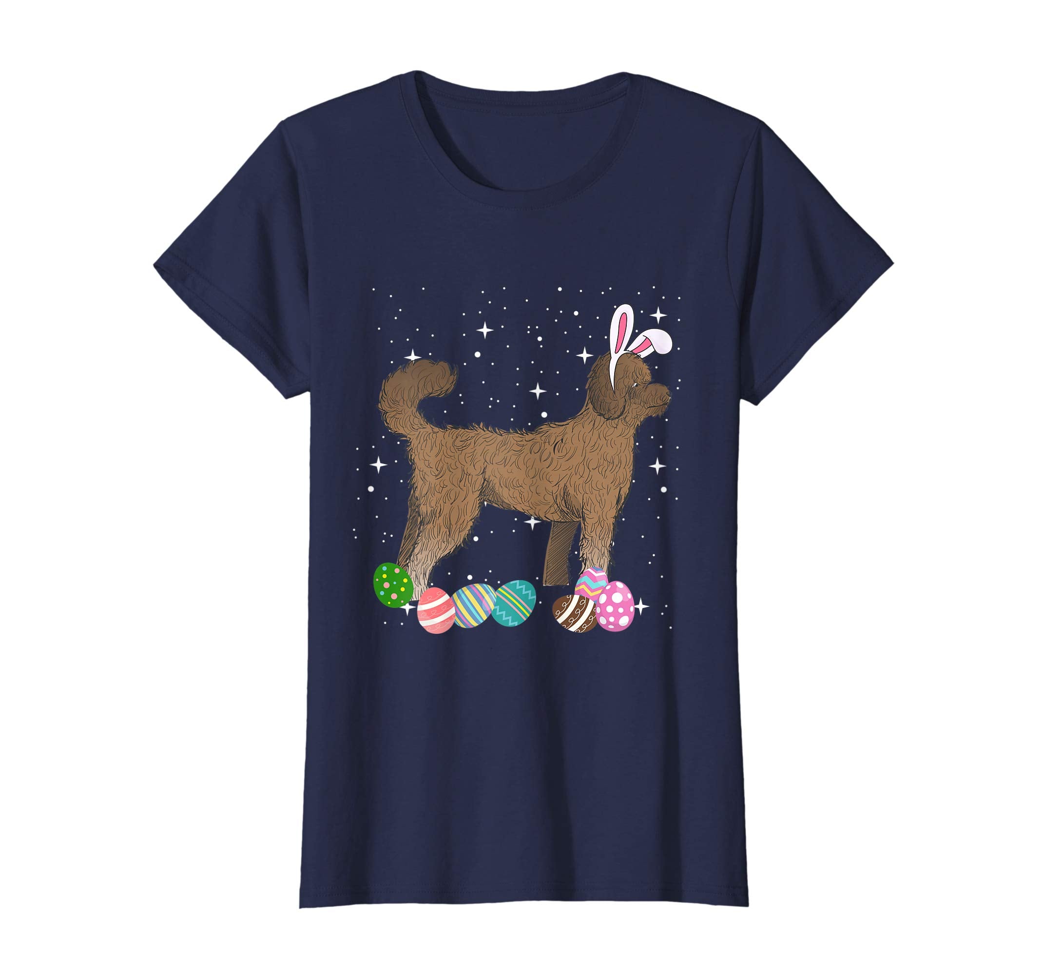 Poodle Dressed As Easter Bunny With Rabbit Ears T-Shirt