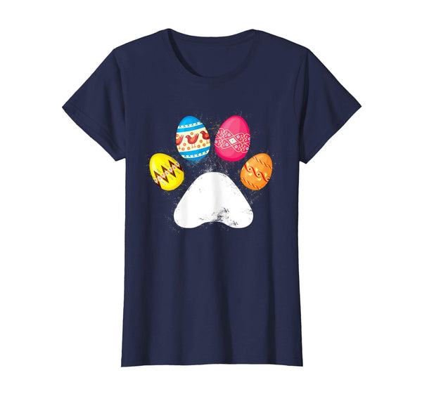 Easter Eggs Paw T shirt Easter Gift for Dog lovers