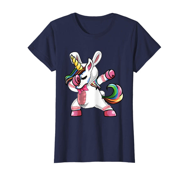 Easter T Shirt Dabbing Unicorn Bunny Easter Shirt Boys Girls