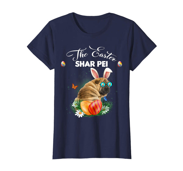 Shar Pei Bunny Easter Day Dog Gifts T-Shirt