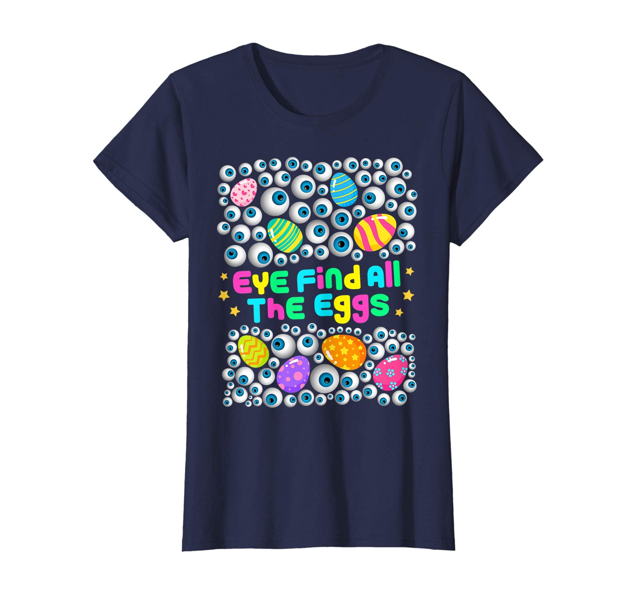 Easter Egg Hunt Kids Shirt Cool Eye Find Eggs Gift Tee