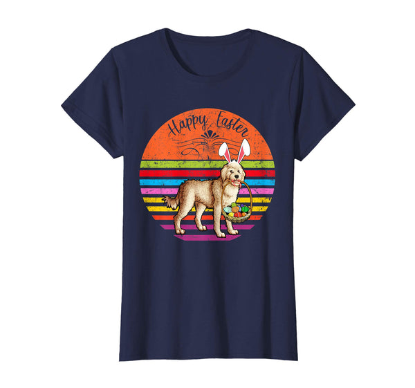 Vintage Cockapoo Dog Easter Eggs Basket T Shirt