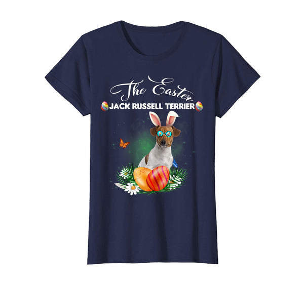 Jack Russell Terrier Bunny Easter Day Dog Gifts T-Shirt