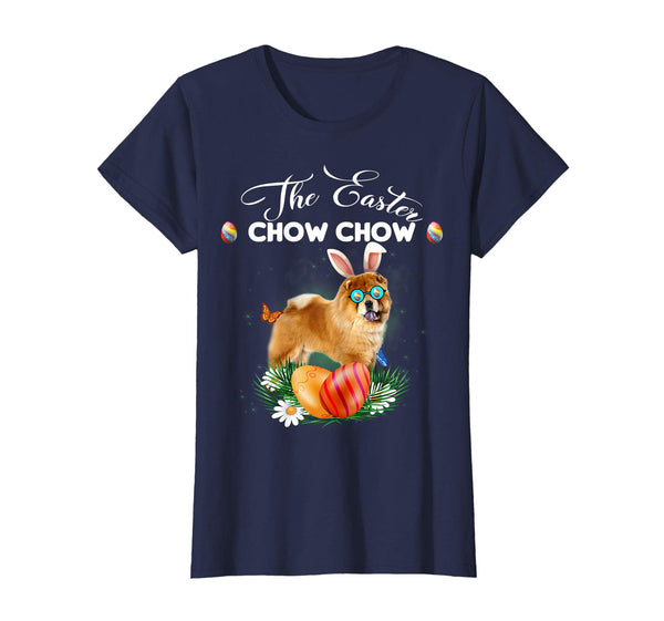 Chow Chow Bunny Easter Day Dog Gifts T-Shirt