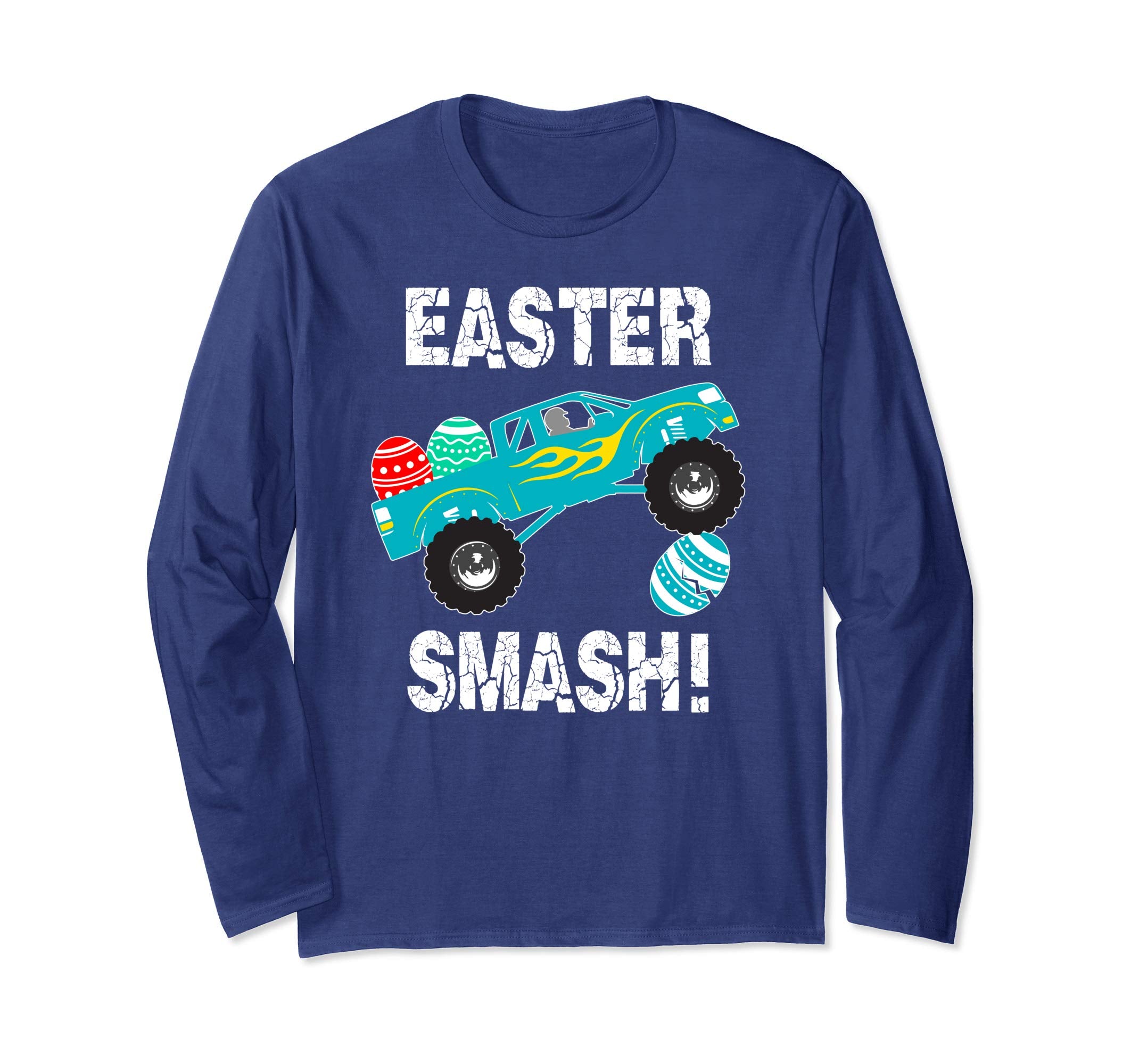 Easter Monster Truck Shirt Toddler Egg Hunt Holidays