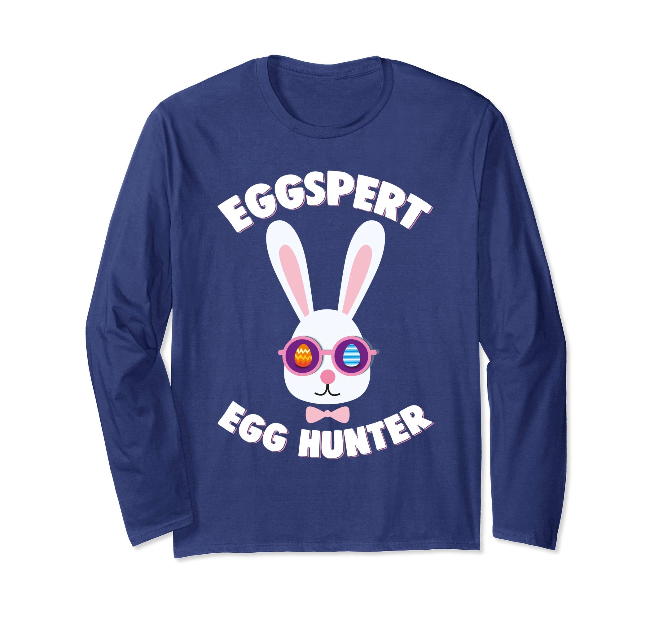 Eggspert Egg Hunter Happy Easter Long Sleeve T Shirt Gift