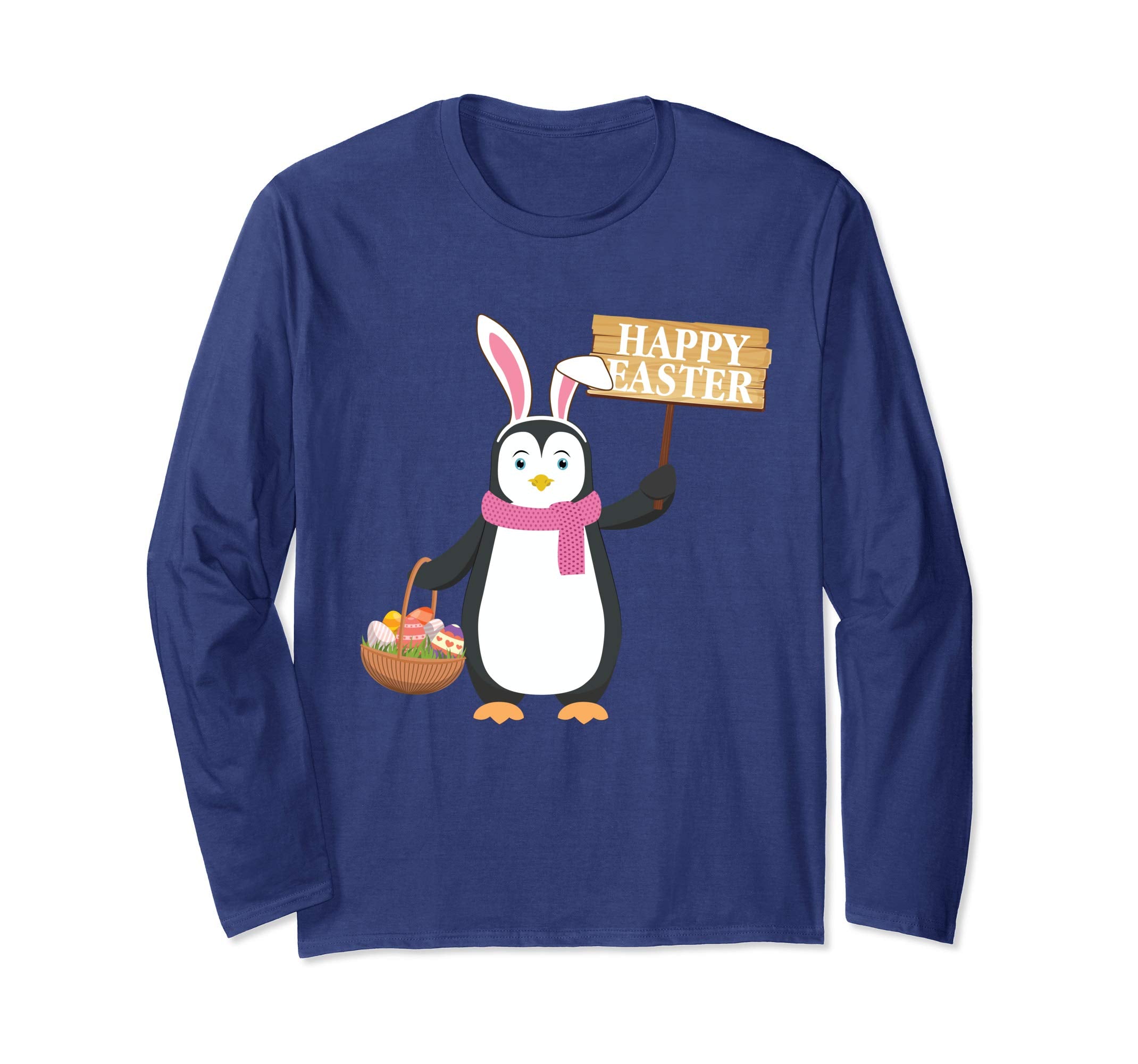 Easter Bunny Penguin Happy Easter T-Shirt Egg Hunting Lovely