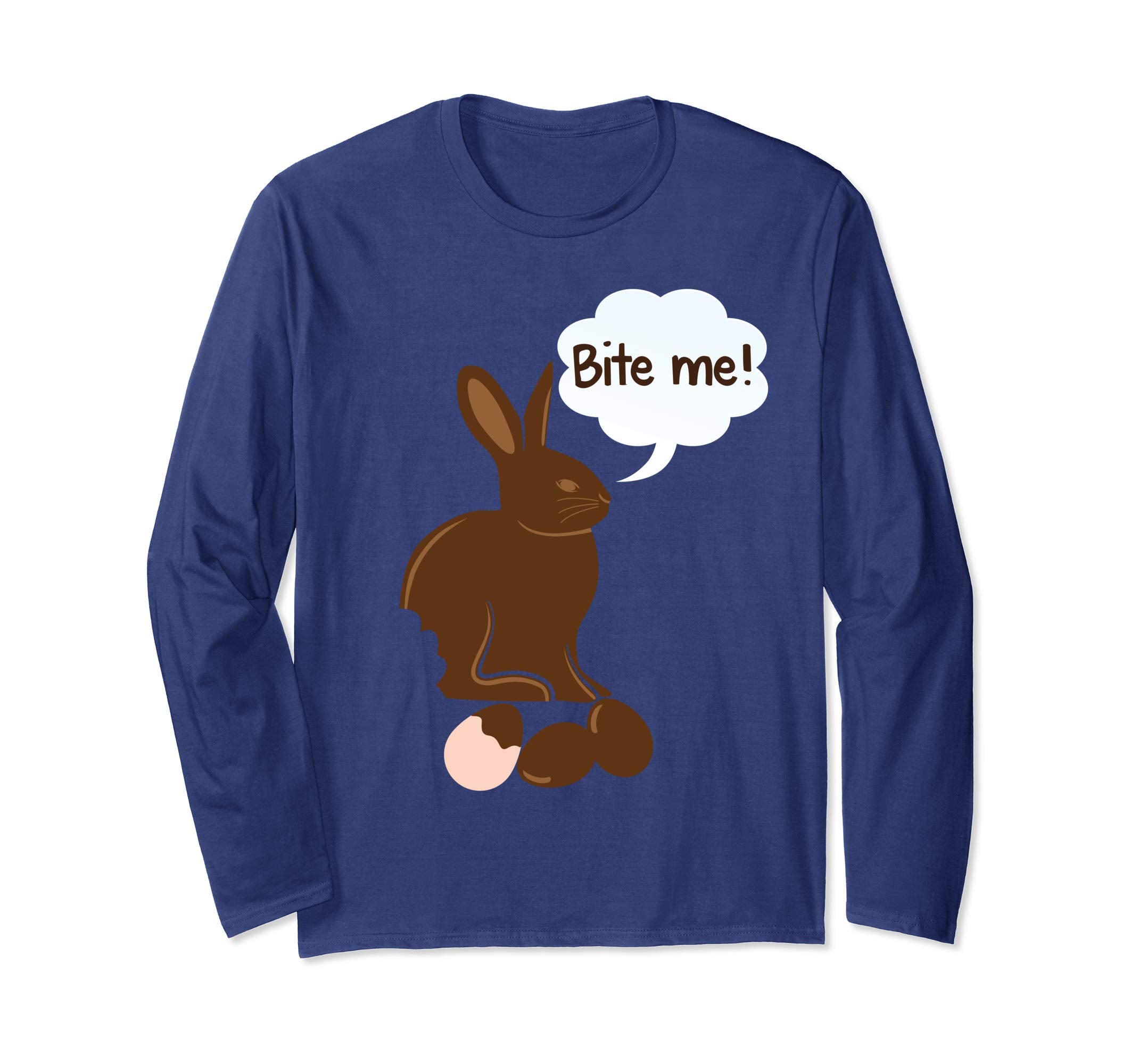 Bite Me Chocolate Easter Day Bunny Candy T-Shirt Lovely