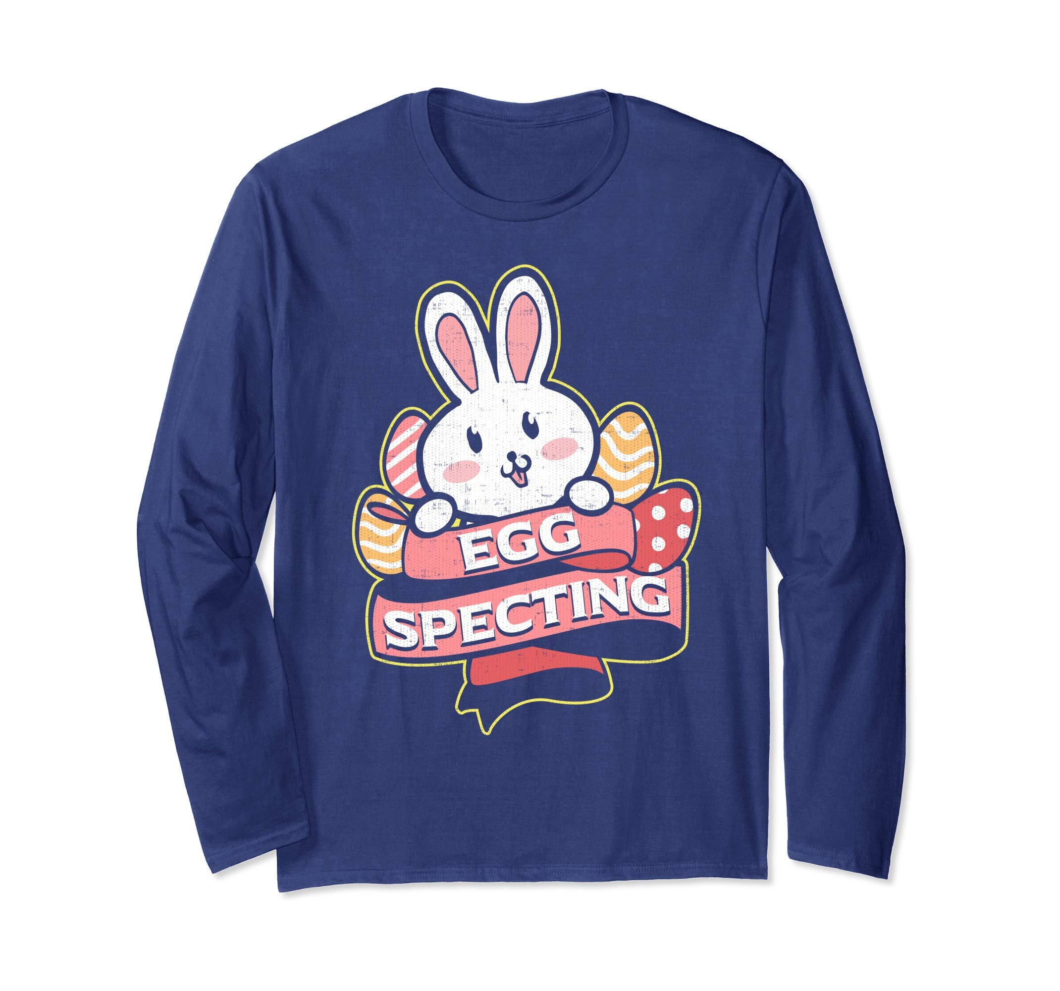 Eggspecting Long Sleeve Shirt Easter Baby Announcement