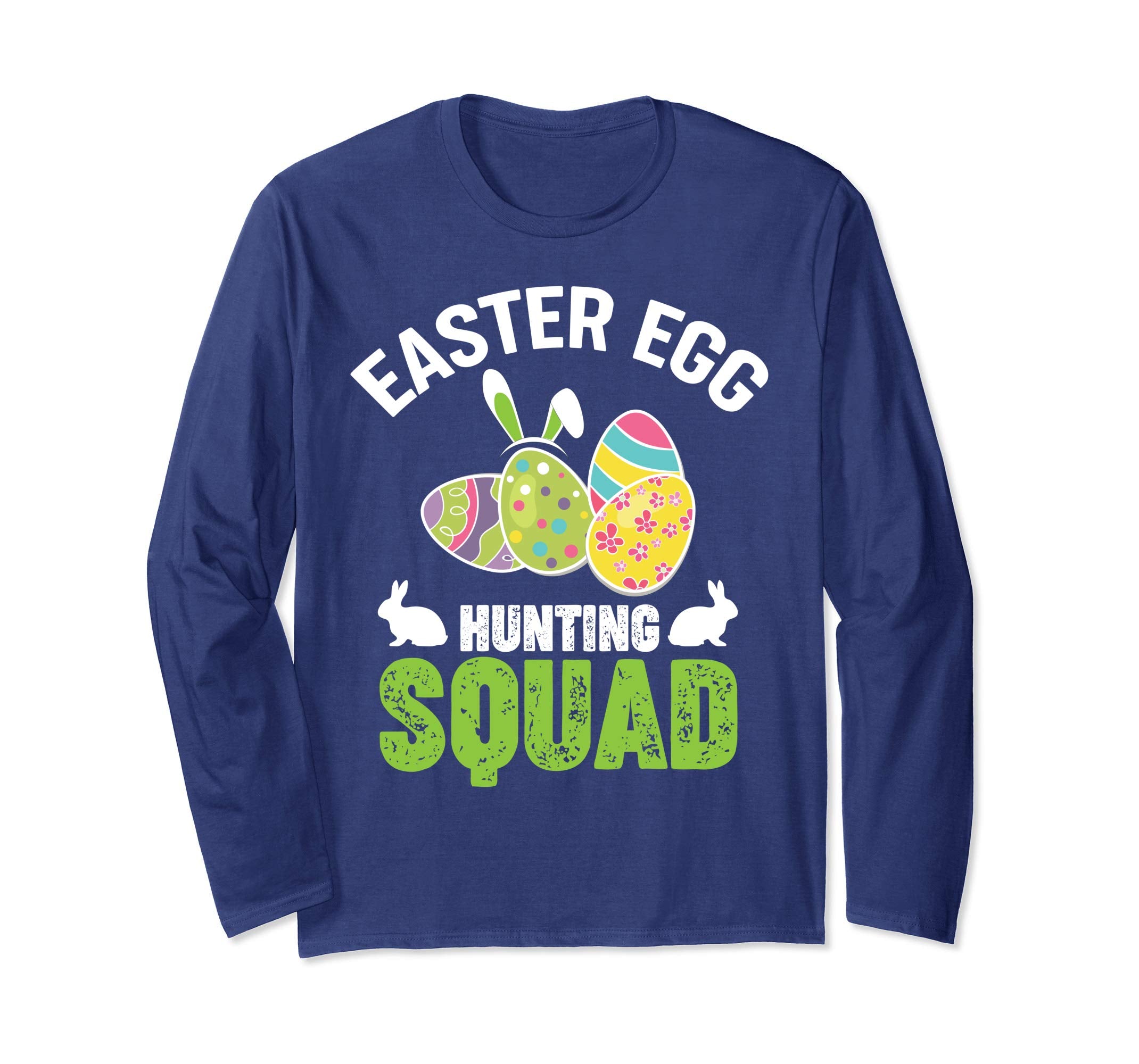 Easter Egg Hunting Squad Long Sleeve Funny Easter Eggs Gift