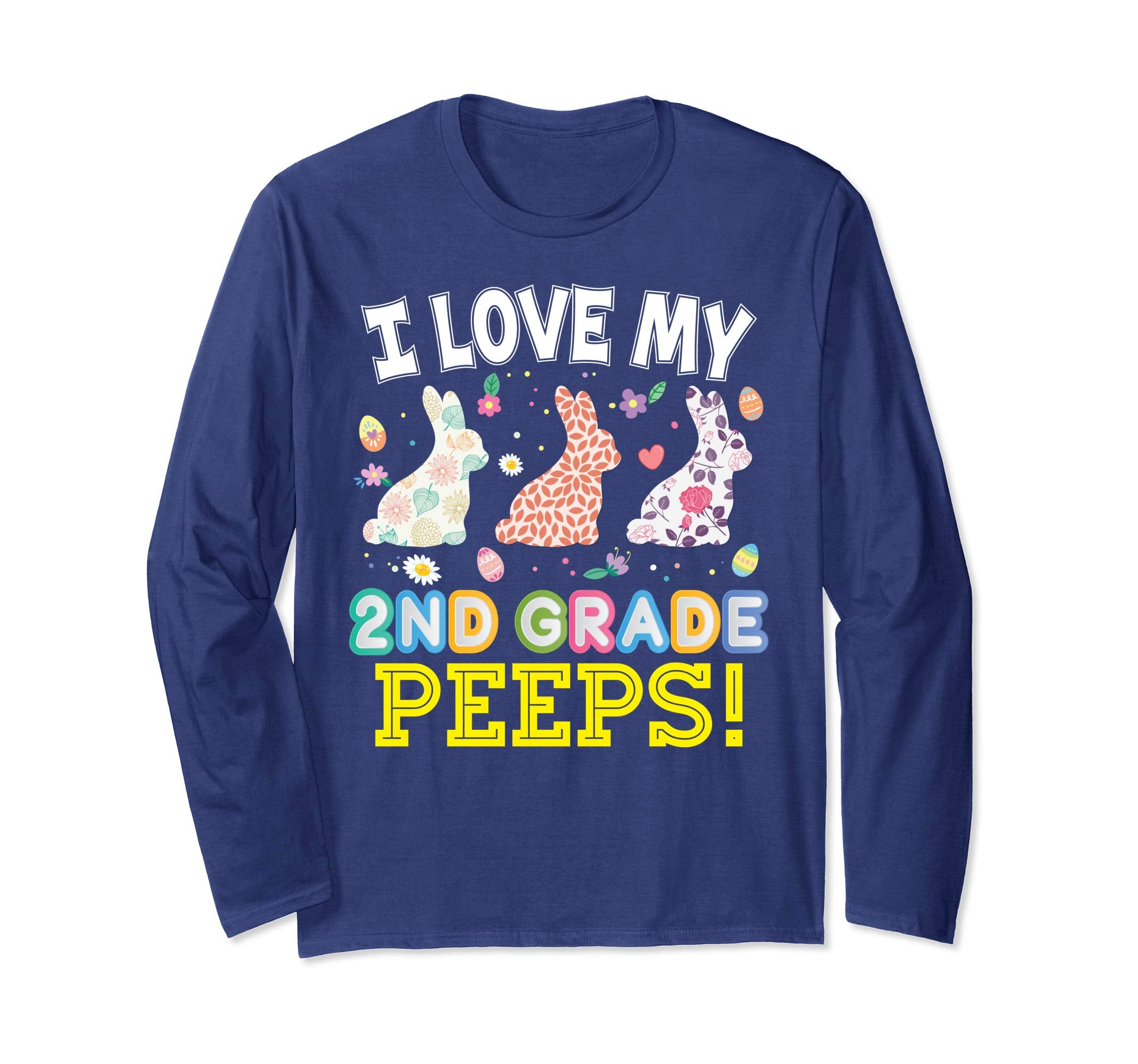 I Love My 2nd Grade Peeps Second Easter Bunnies T-Shirt