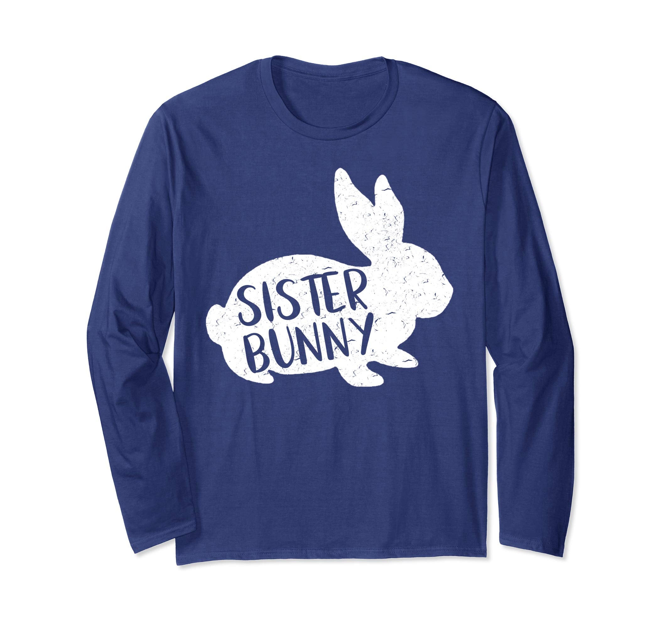 Sister Bunny Longsleeve Cute Matching Family Easter Shirt