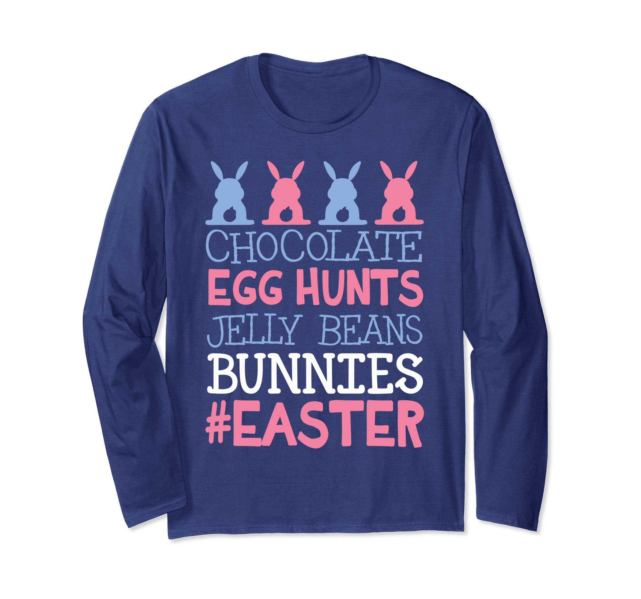 Chocolate Egg Hunts Jelly Beans Bunnies Easter Vintage Shirt