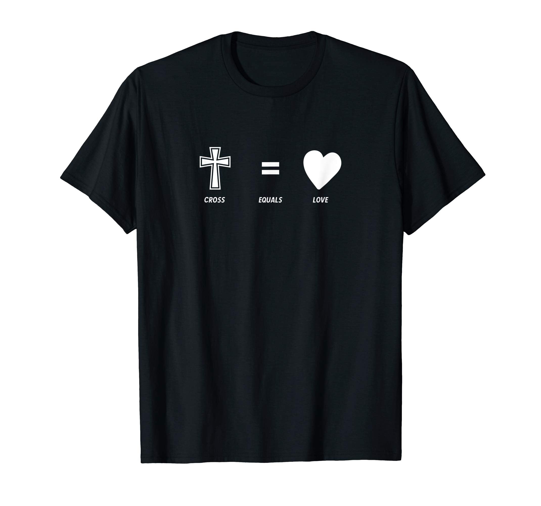 Cross Equals Love Inspiring Easter Christian Gift Shirt