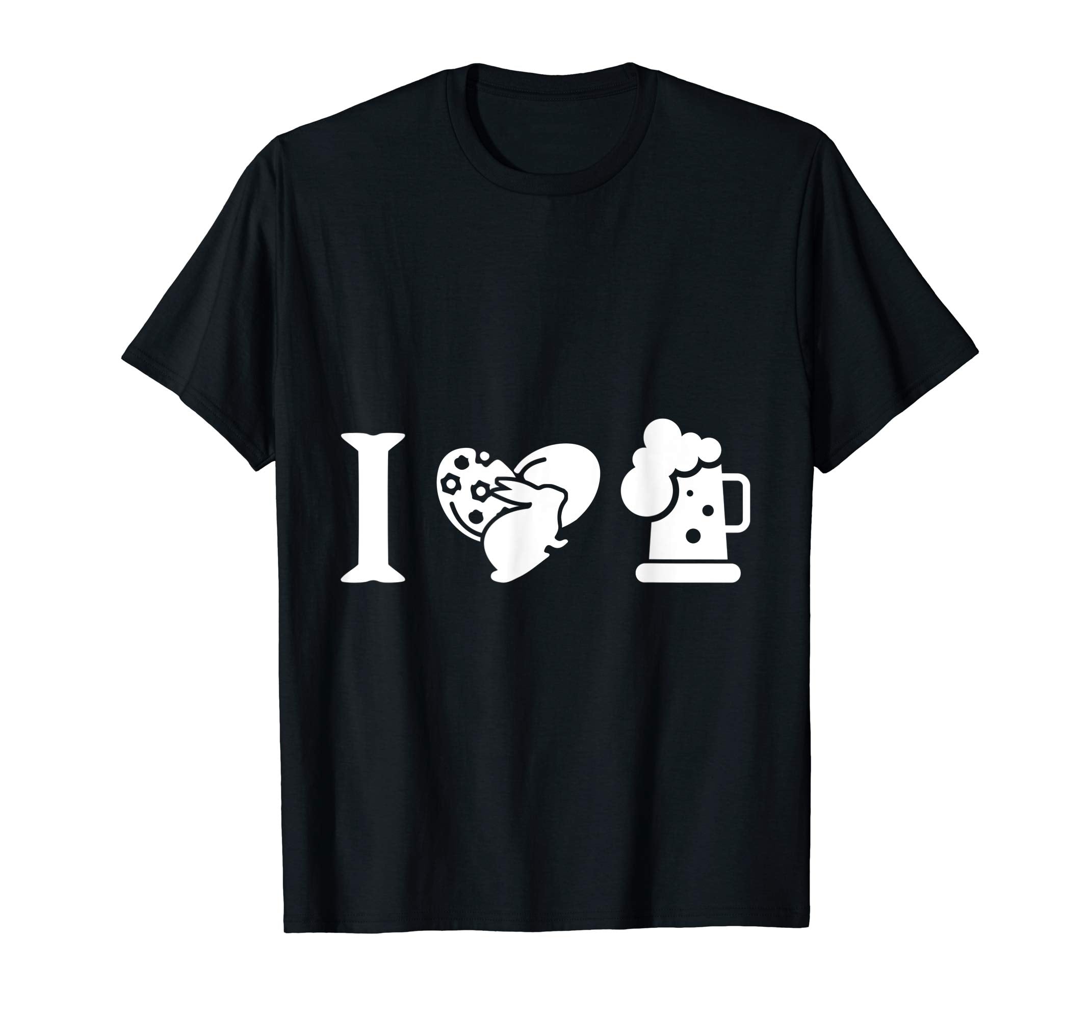 I Love Bunny Beer Tee Easter Day T-Shirt Gifts Men Women