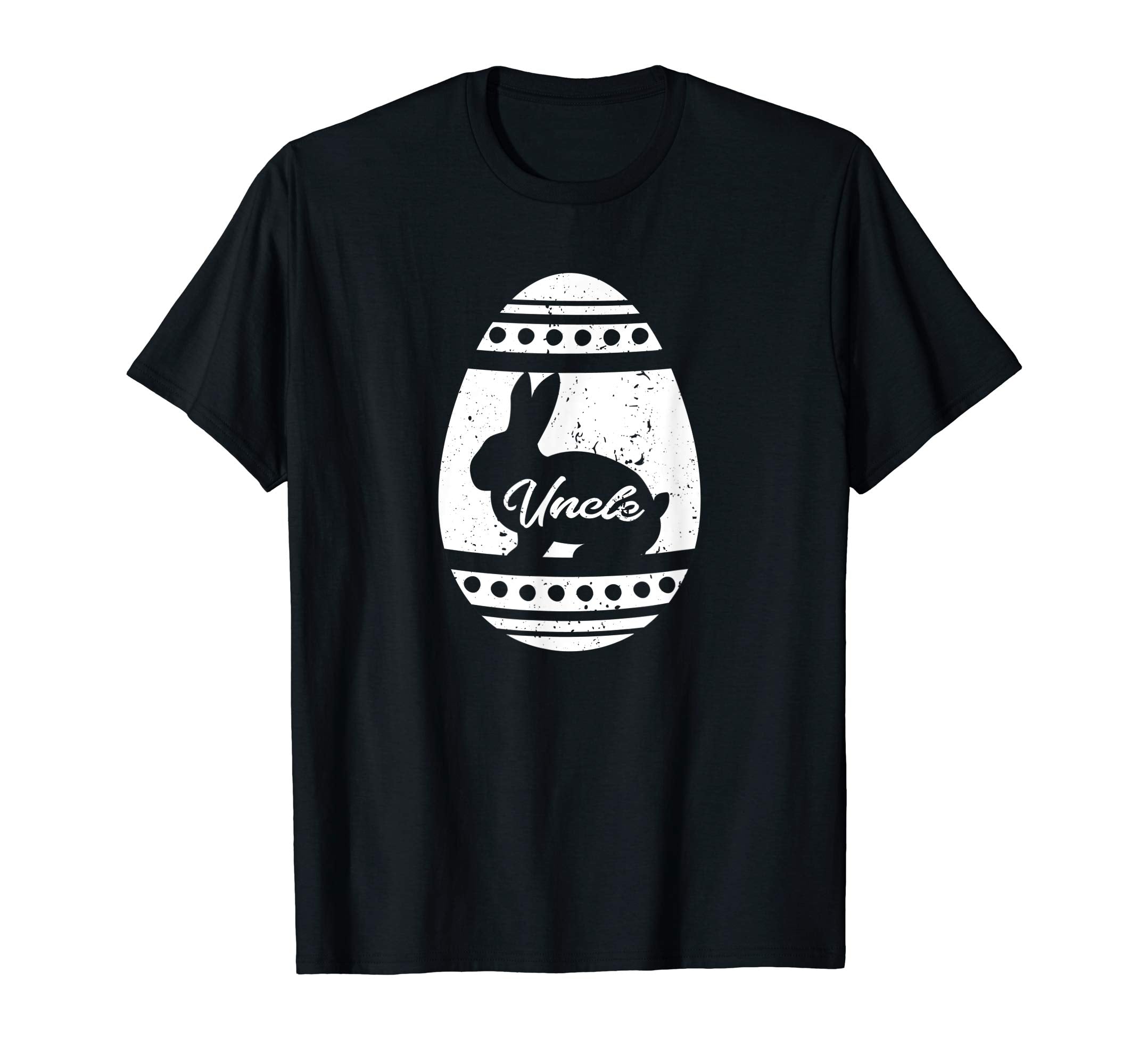 Mens Uncle Rabbit Easter Egg T-Shirt Easter Rabbit Gift for Uncle