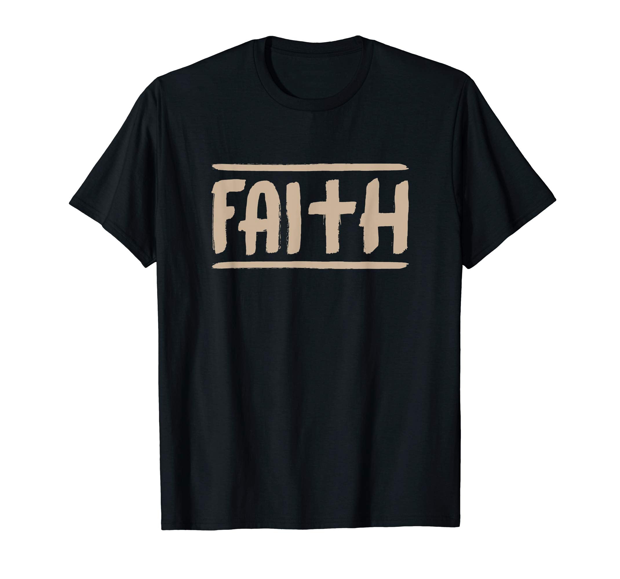 Faith Christian Cross Christian Easter Bible Gift T-Shirt