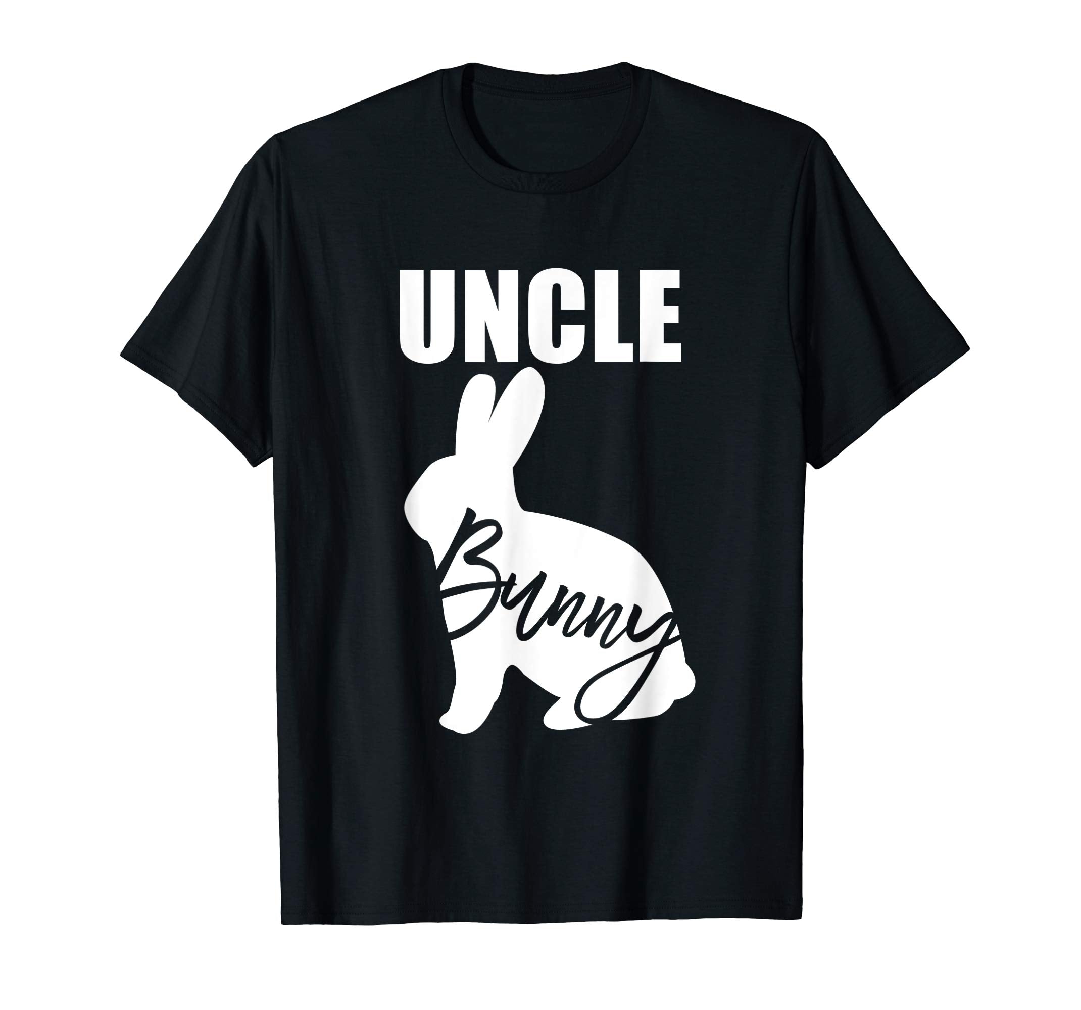 Uncle Bunny T Shirt Easter Family Outfit Cute Gift for Uncle