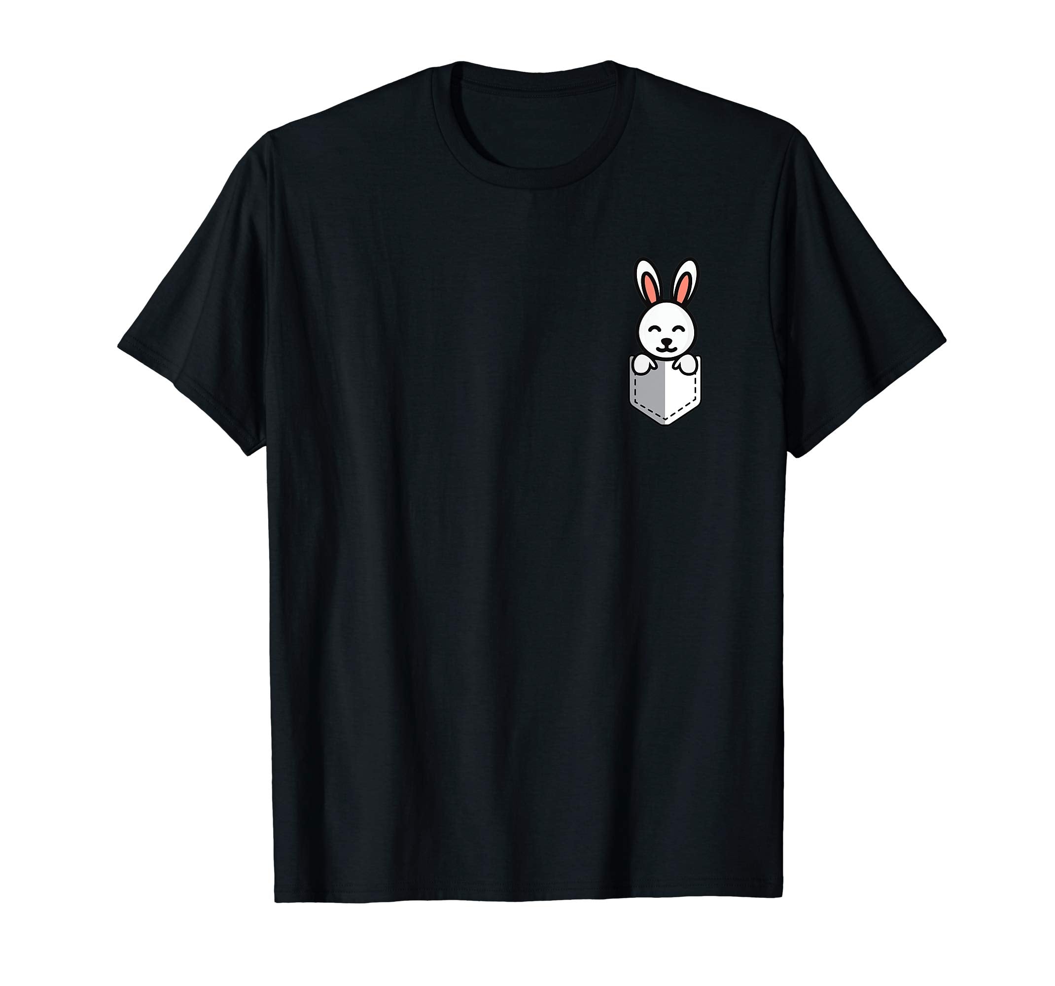 Baby Rabbit In Pocket Bunny Cute Animal Easter Tshirt Gift