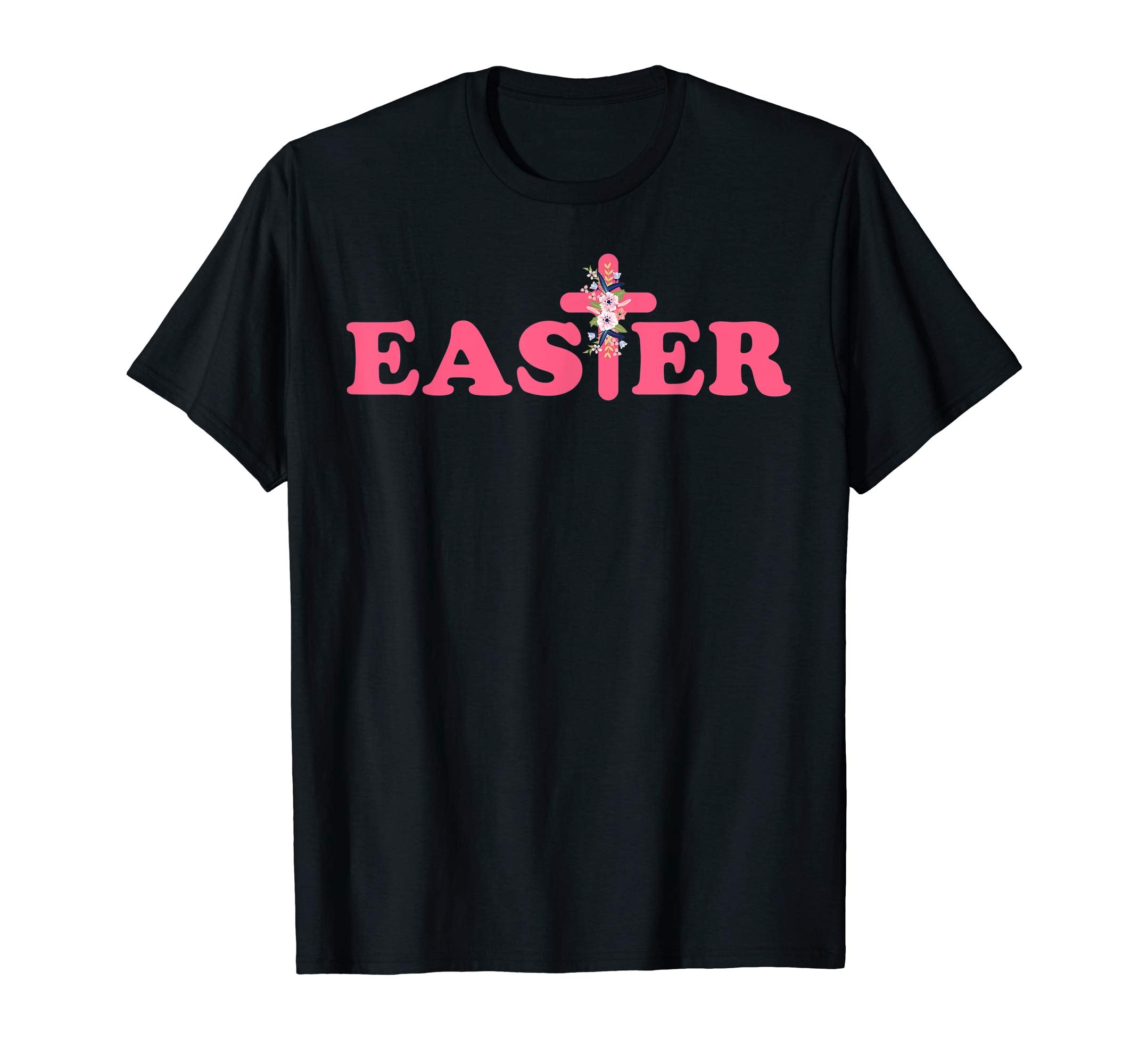 Easter Shirts for Women Religious Christian Cross Gift