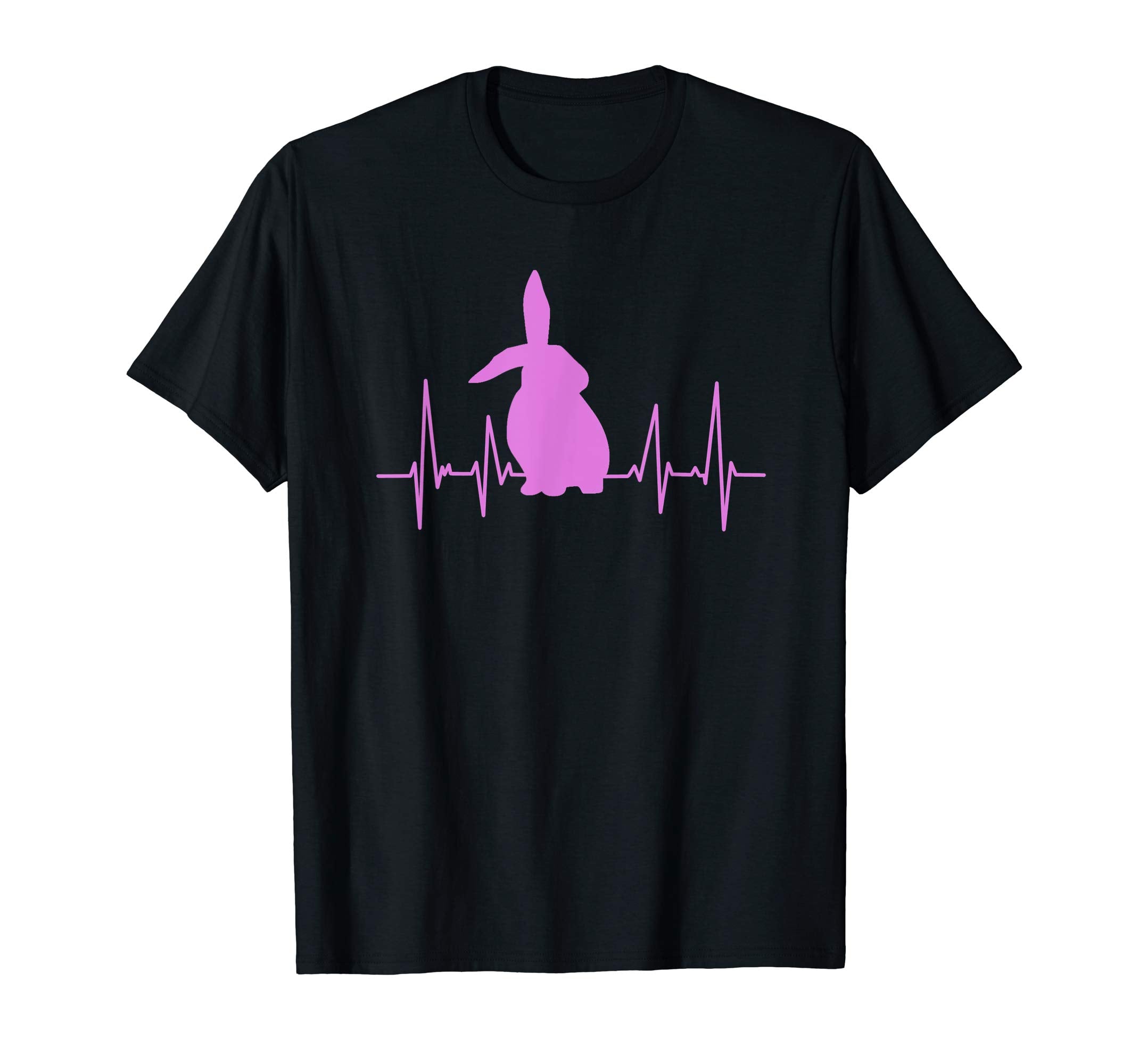 Cute Pastel Easter Bunny Gift Shirt Happy Easter Heartbeat