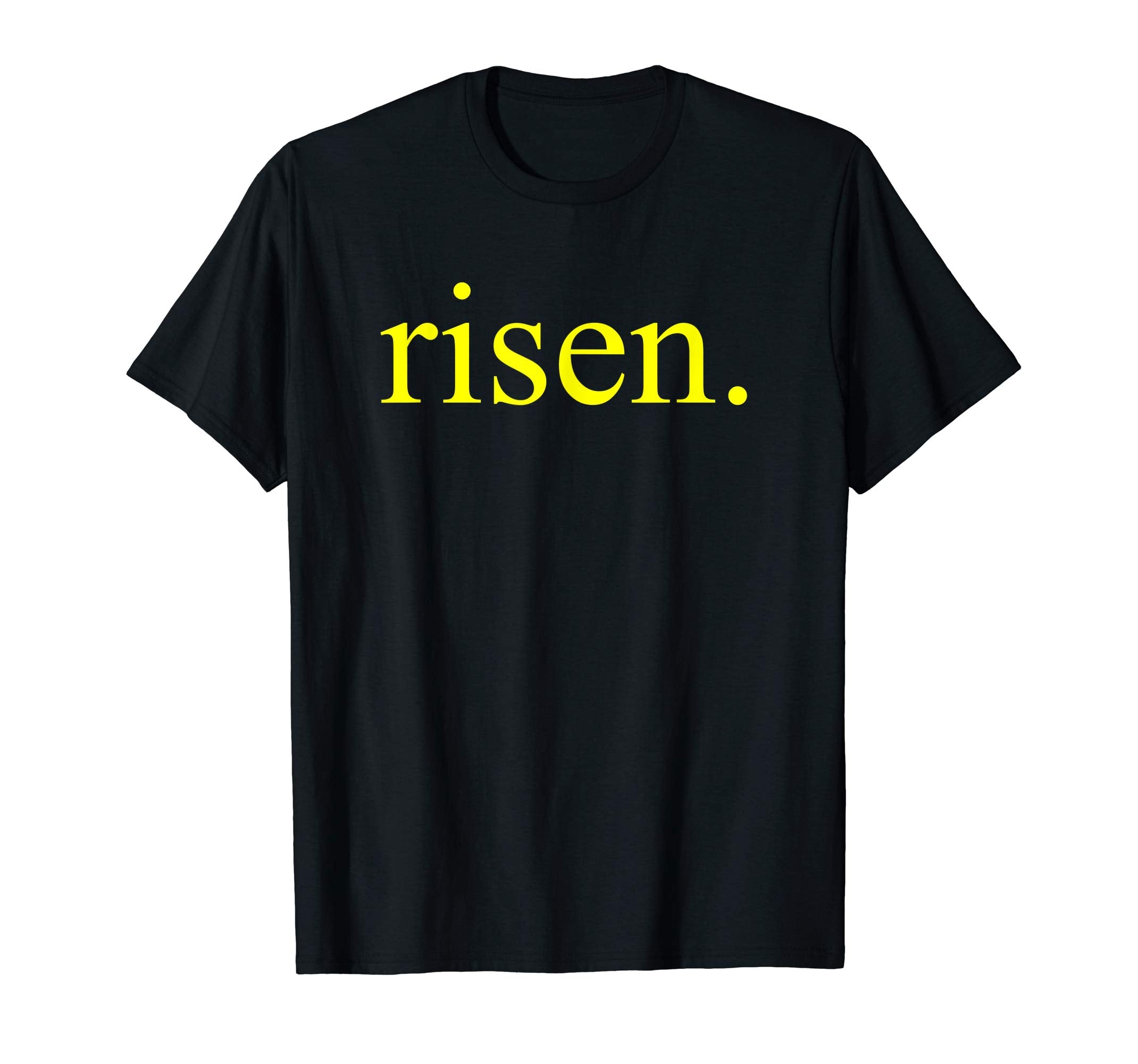 Risen T Shirt Easter Religious Gift