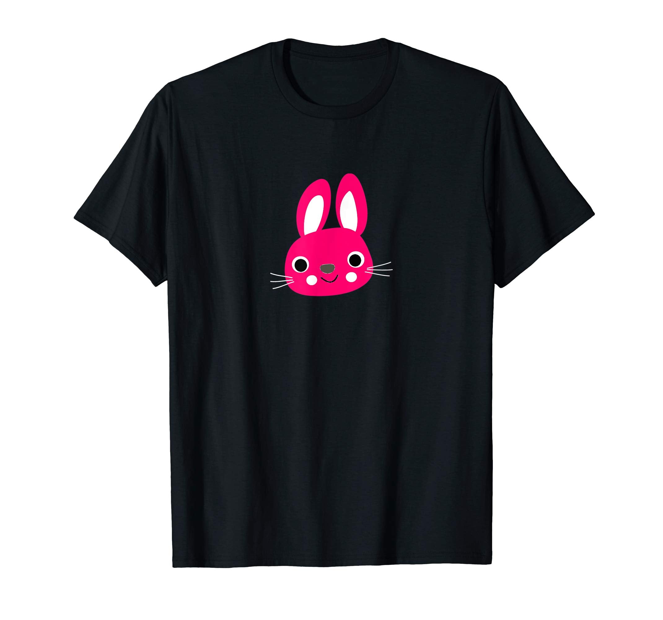 Cartoon Easter Bunny Day Pink Art Meme Tshirt Funny Gift