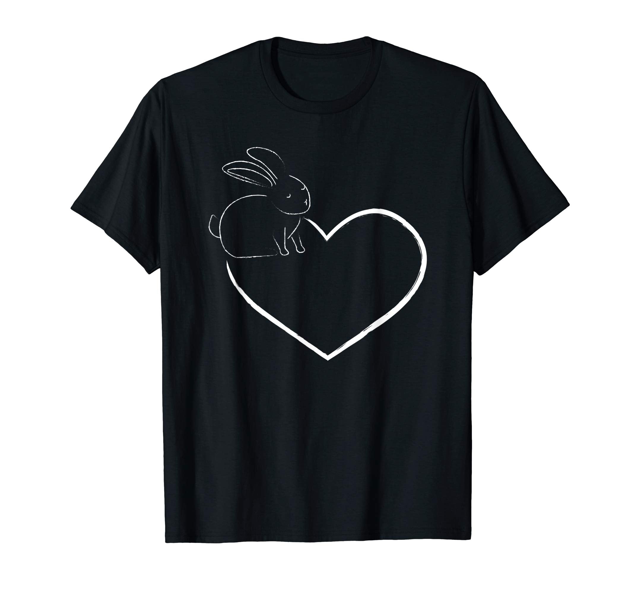 Love Easter Bunny Heart T Shirt Easter Sunday Gift