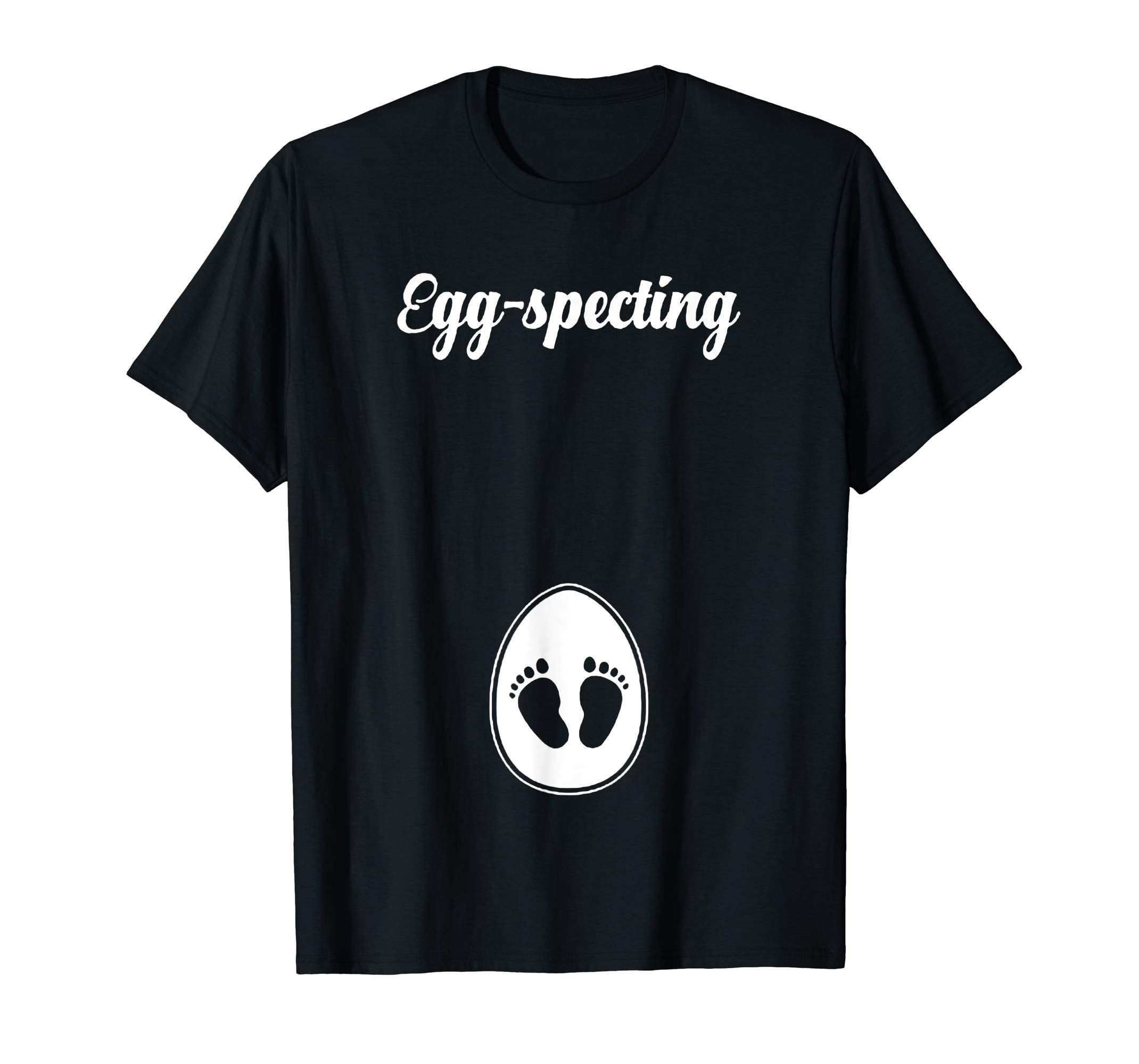 Egg Specting Pregnancy Announcement Pregnant Easter T-Shirt