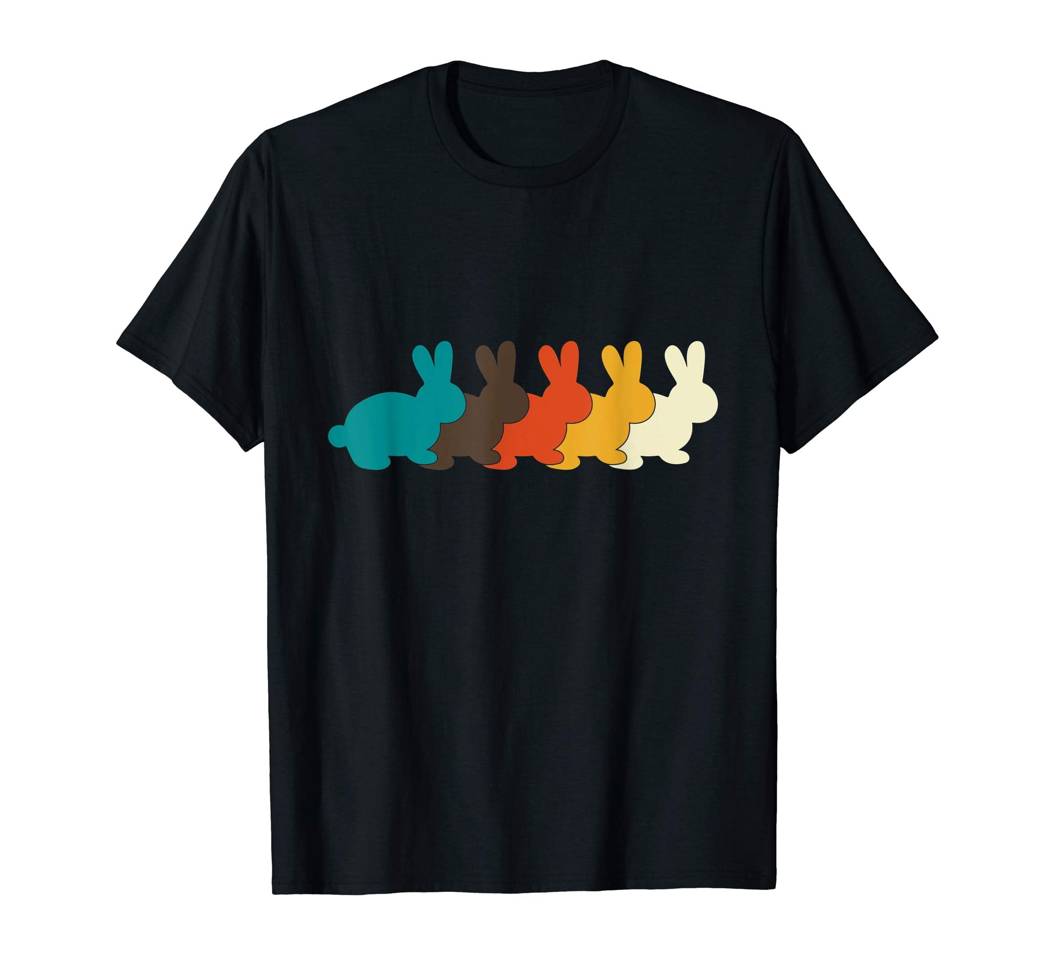 Vintage Bunny Rabbit Shirts Happy Easter Gifts Adults Kids