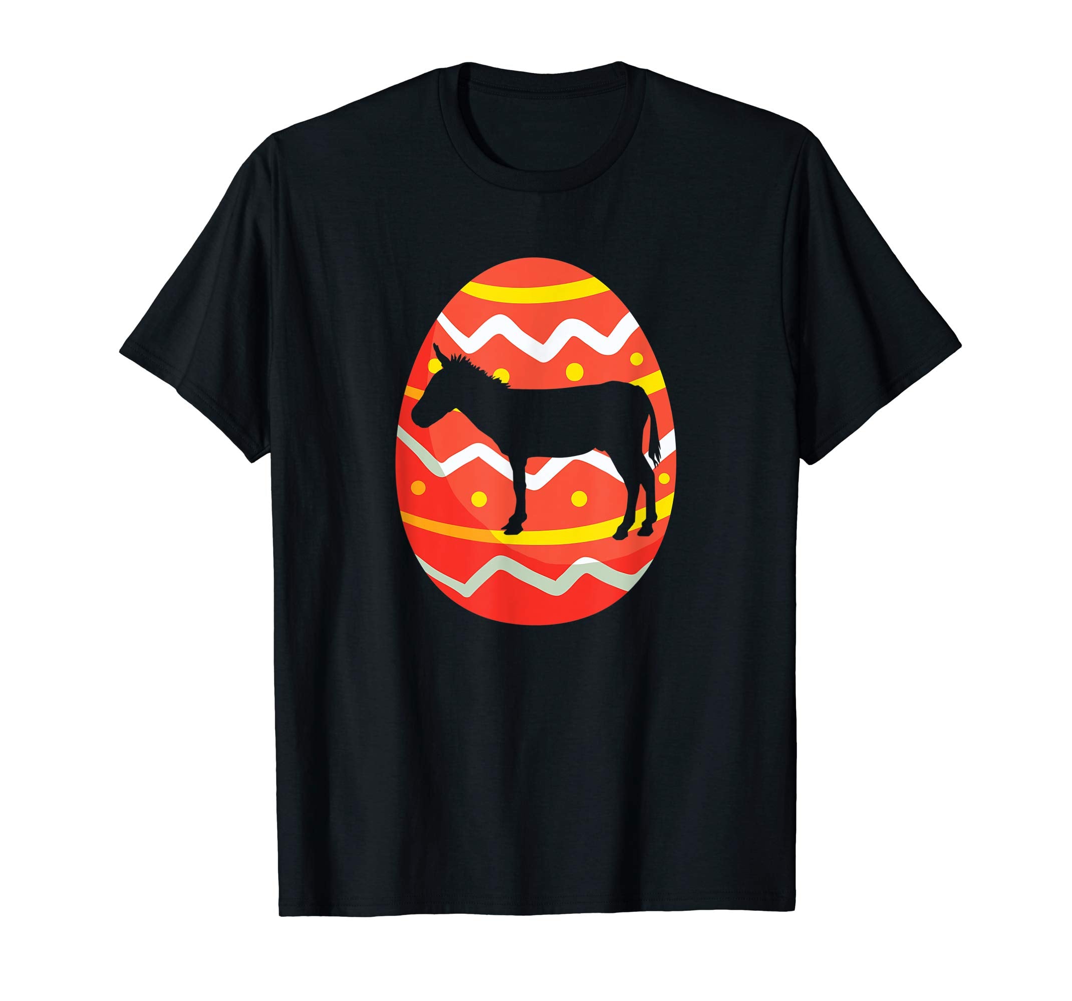 Happy Donkey Easter Bunny Egg T-Shirt for Kids Boys Girls