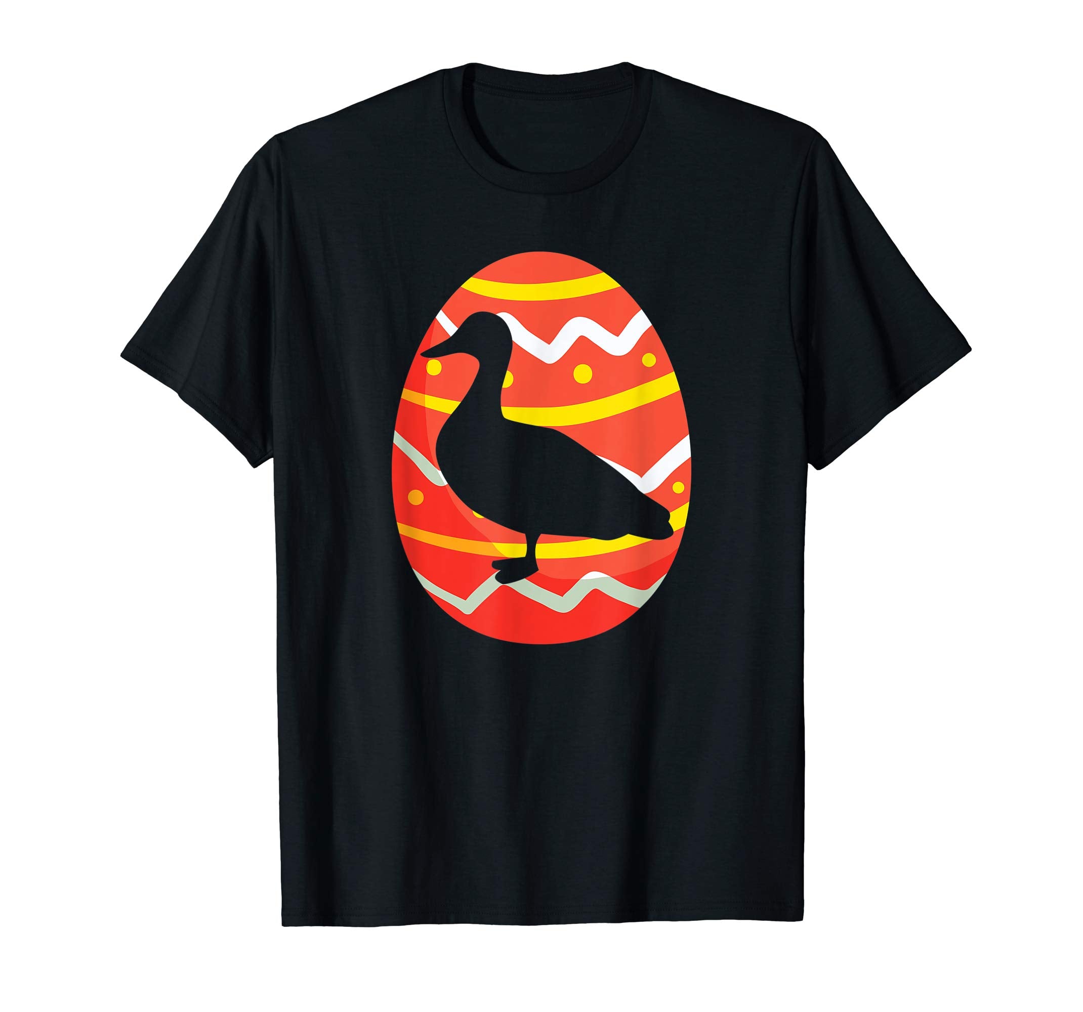 Happy Easter Egg Duck Bunny T-Shirt for Kids Boys Girls