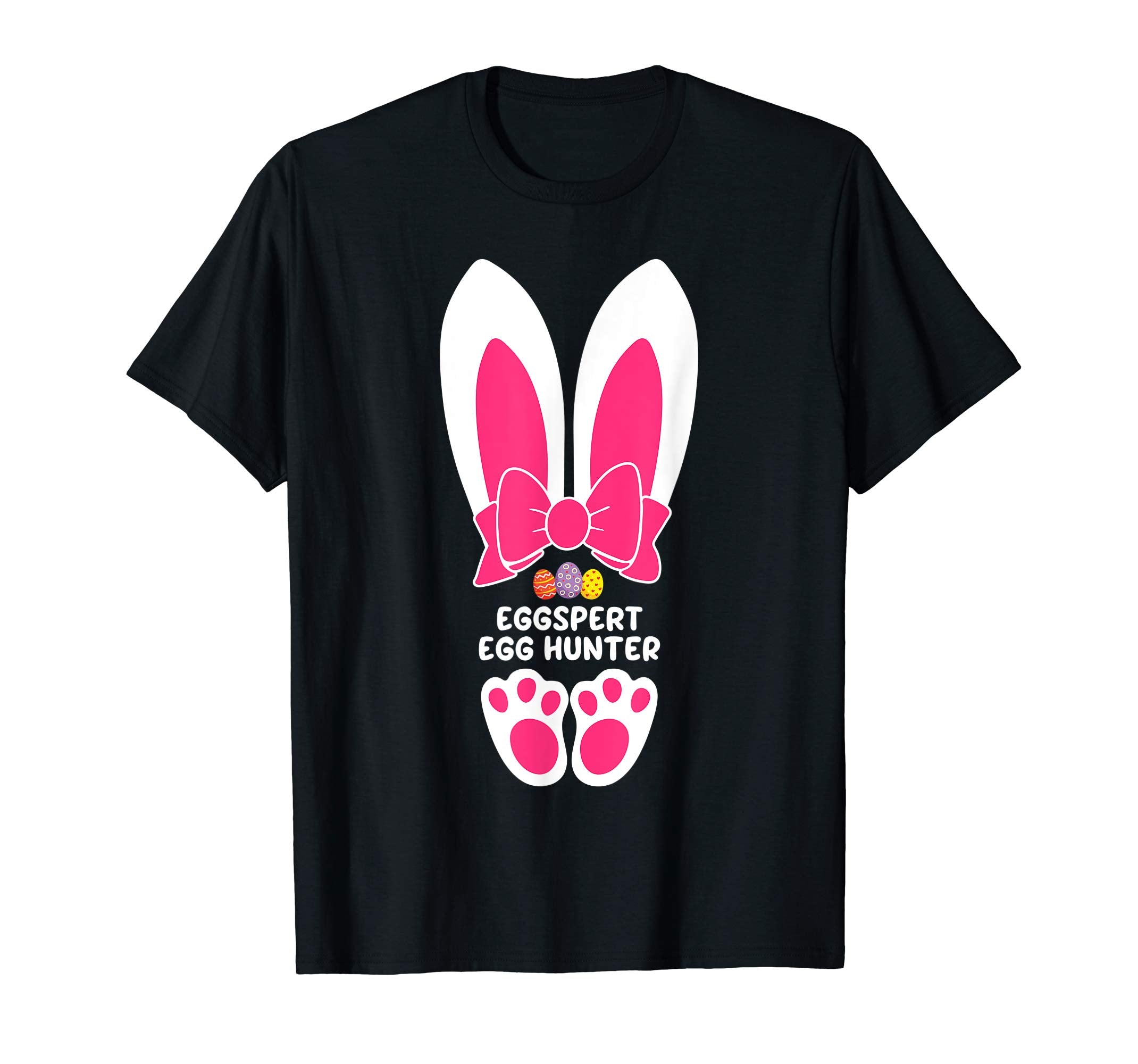 Eggspert Egg Hunter Happy Easter Kids Boys Girls T Shirt