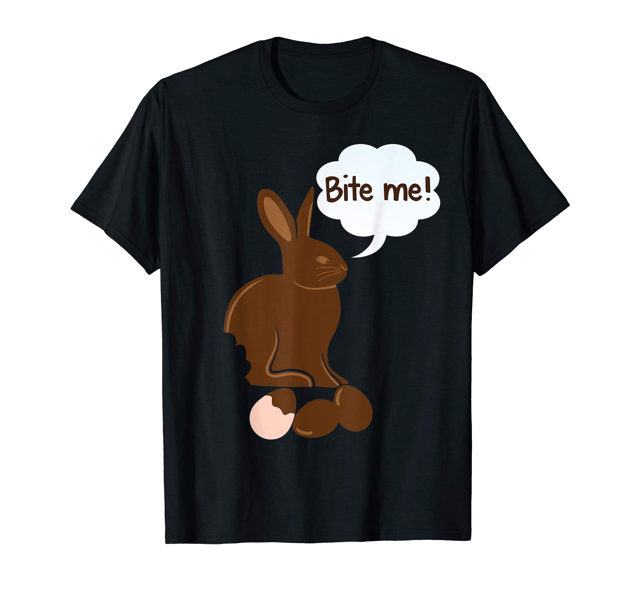 Bite Me Chocolate Easter Day Bunny Candy T-Shirt Lovely