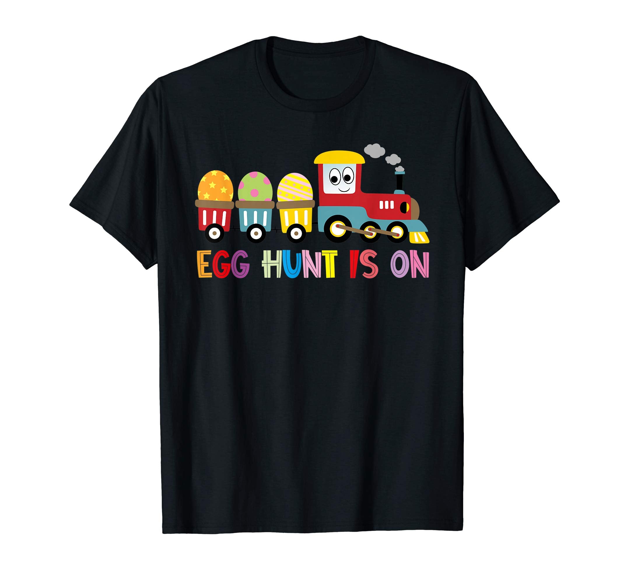 Happy Easter Train Egg Hunt Is On Kids Boys Girls Shirt Gift