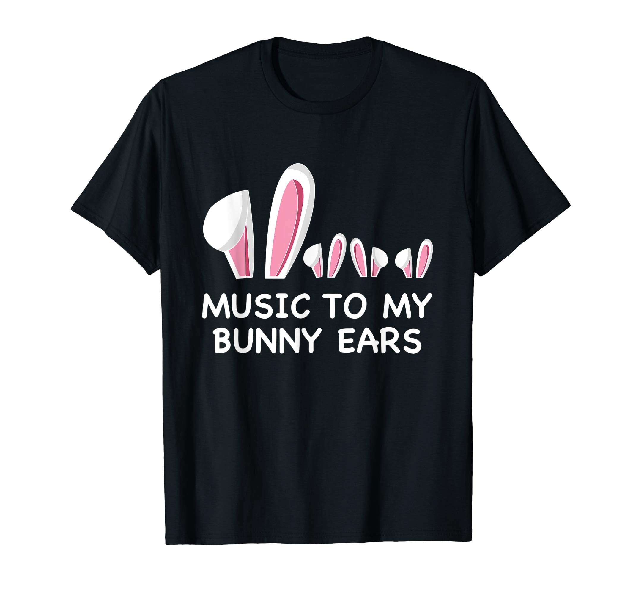 Happy Easter Music To My Bunny Ears Shirt Music Lovers Tee