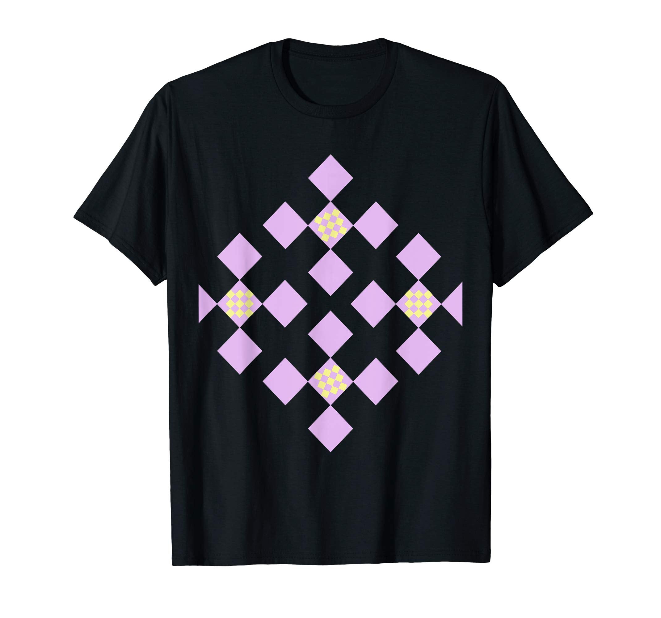 Easter Argyle Lavender Pastel Diamond Shape T-Shirt