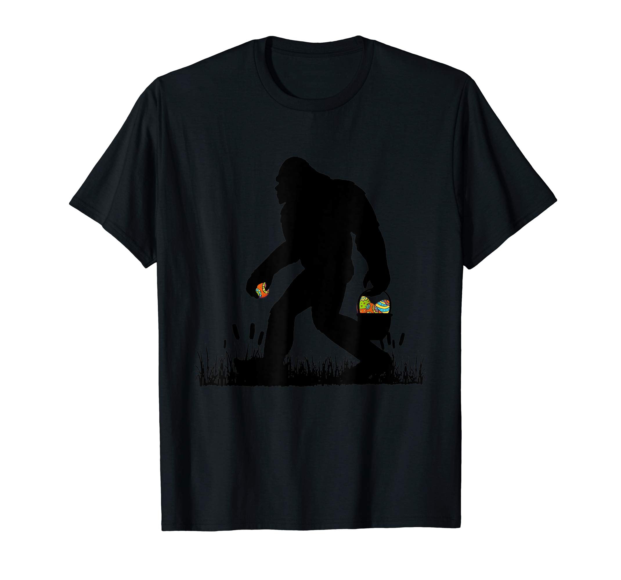 Funny Bigfoot Hunting Easter Eggs Easter Parade Gift T-Shirt