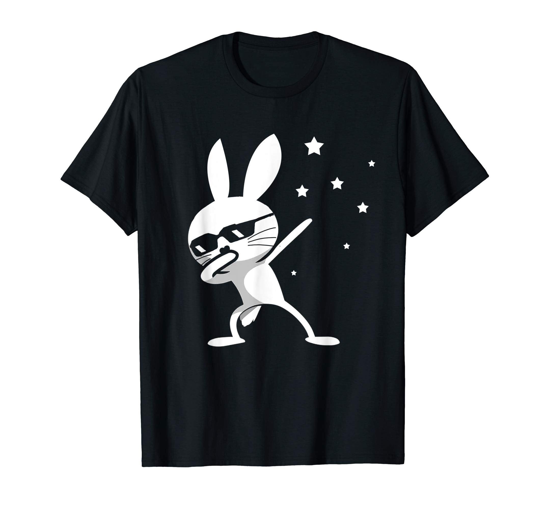 Dabbing Hip Hop Bunny Easter Shirts Adults Dab
