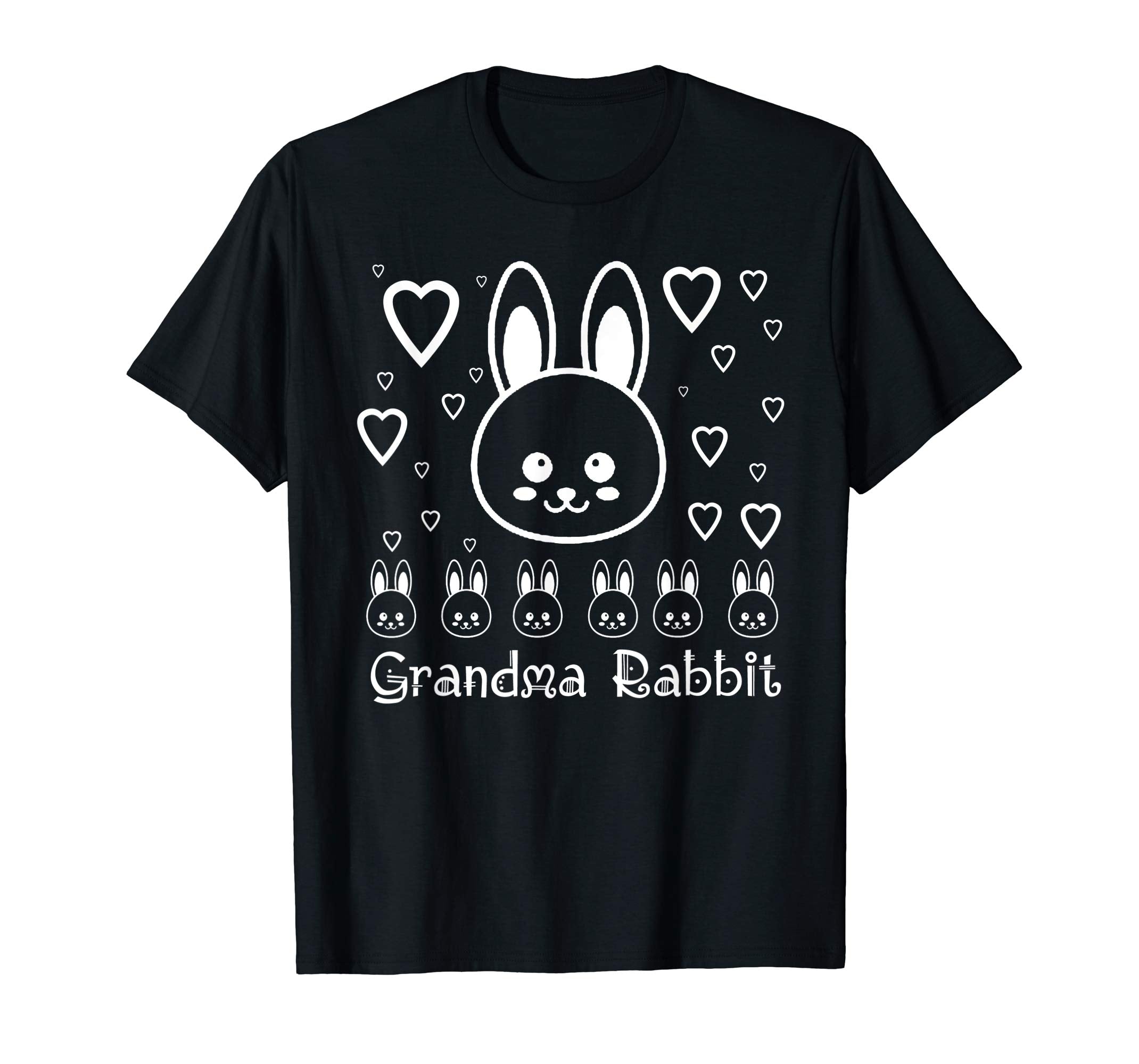 Easter T-Shirt for Grandma who Loves Rabbits and Bunnies