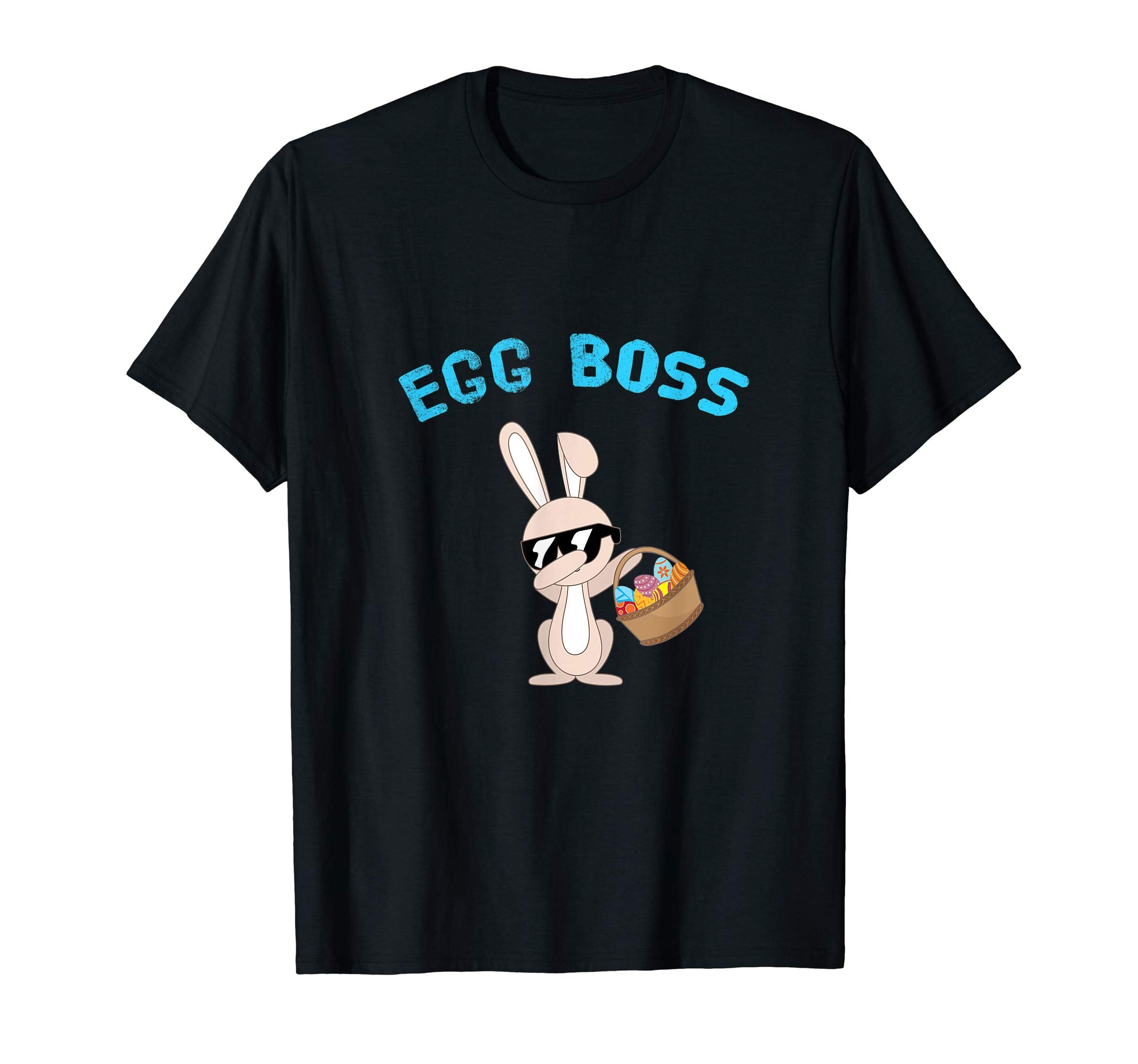 Easter Bunny Eggs Boss T shirt Gifts for Kids Boys Girls