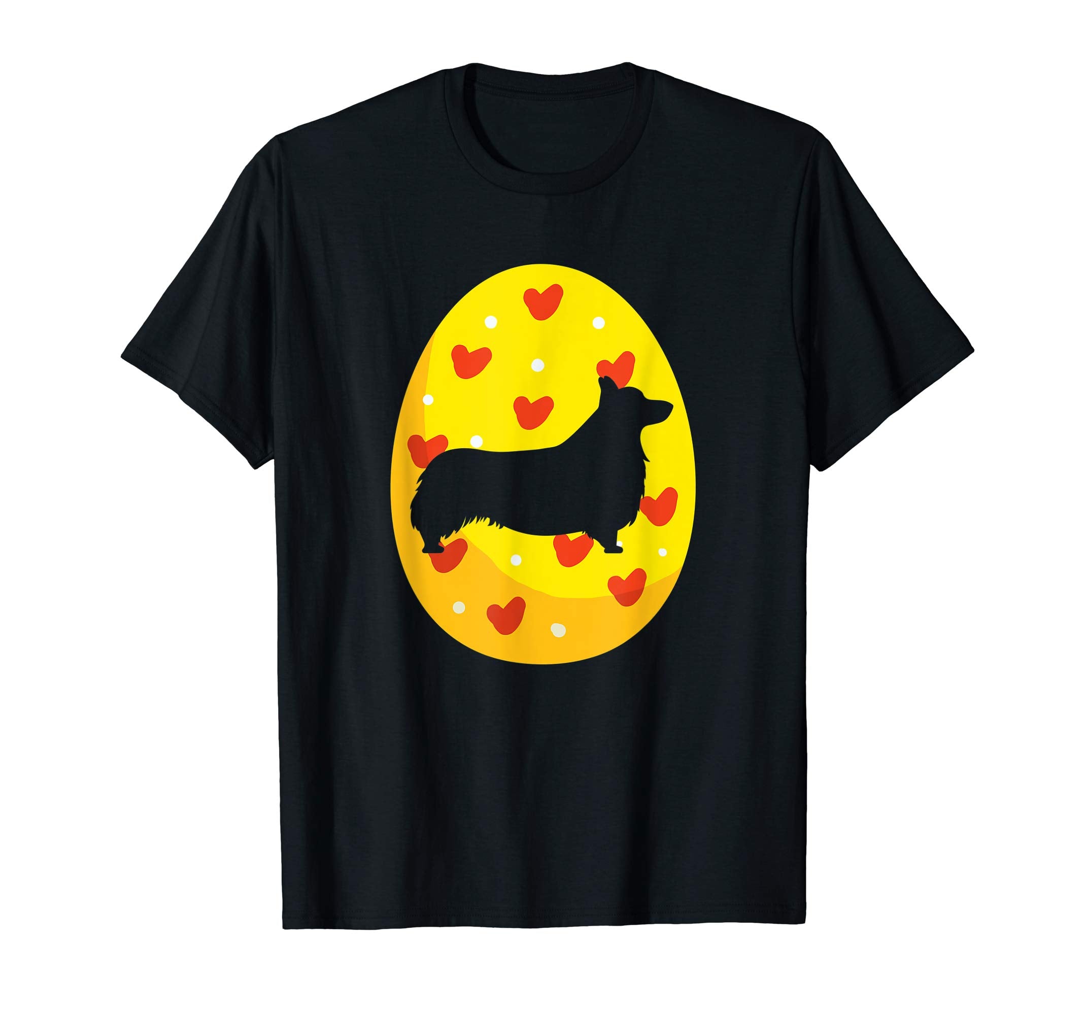 Pembroke Welsh Corgi Easter Bunny Egg T-Shirt Dog Easter
