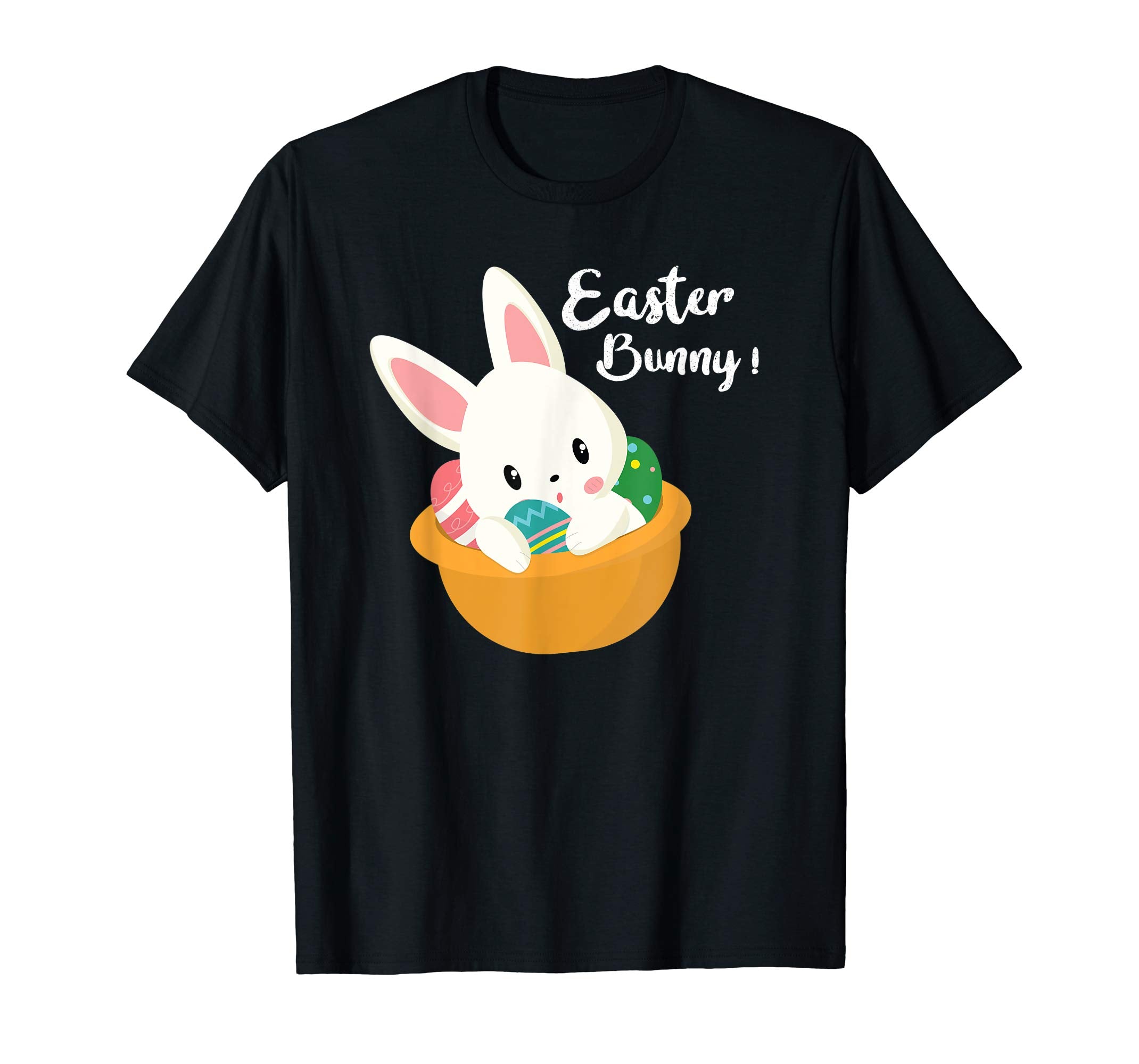 Kids Easter Bunny Holiday T-shirt Boys Girls Child Youth Egg