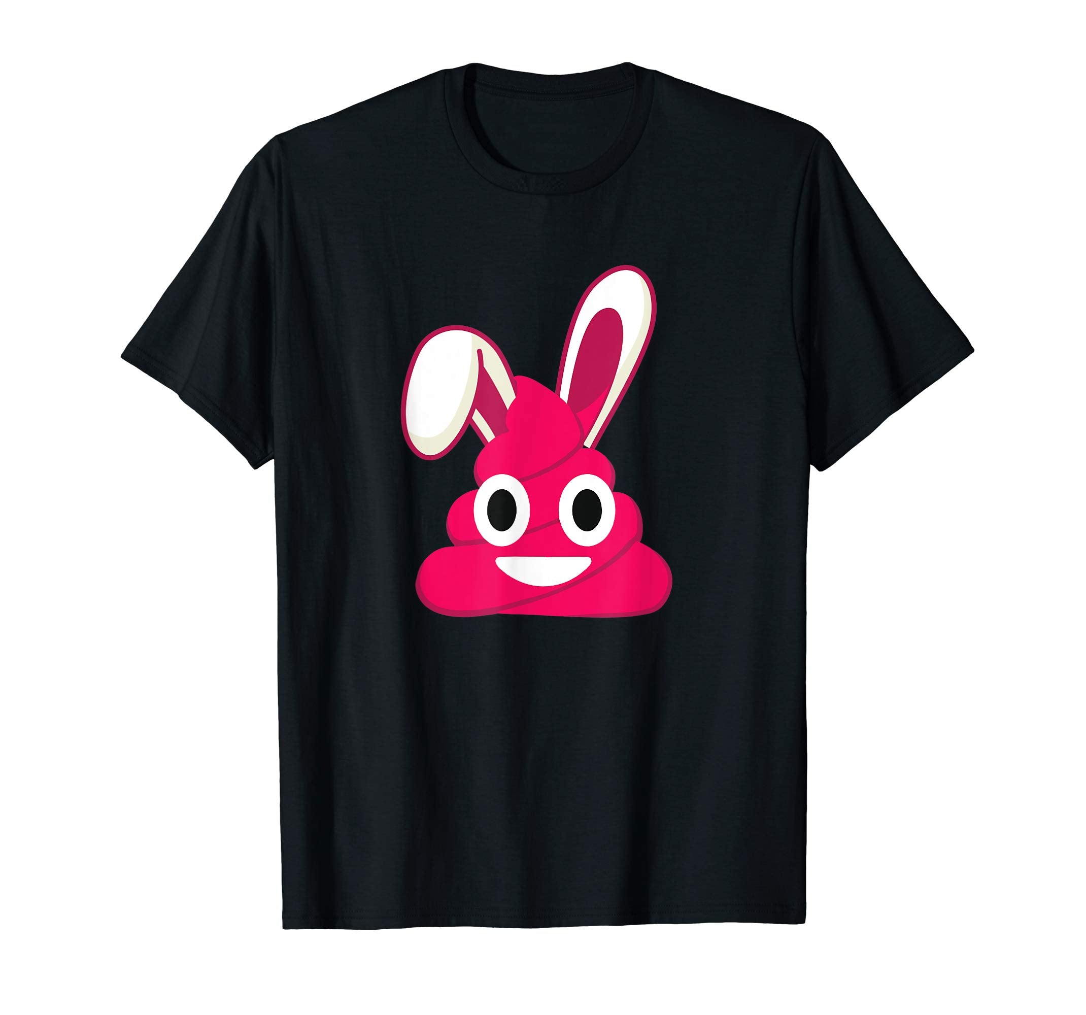 Easter T Shirt Awesome Emoji Easter Bunny Emoticon Poop