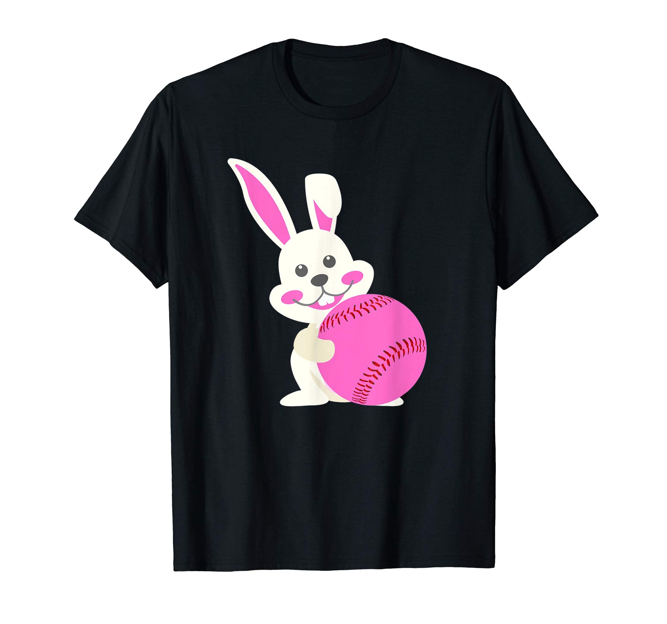 Funny Easter Bunny with Baseball T-Shirt Gifts for Kids Boys