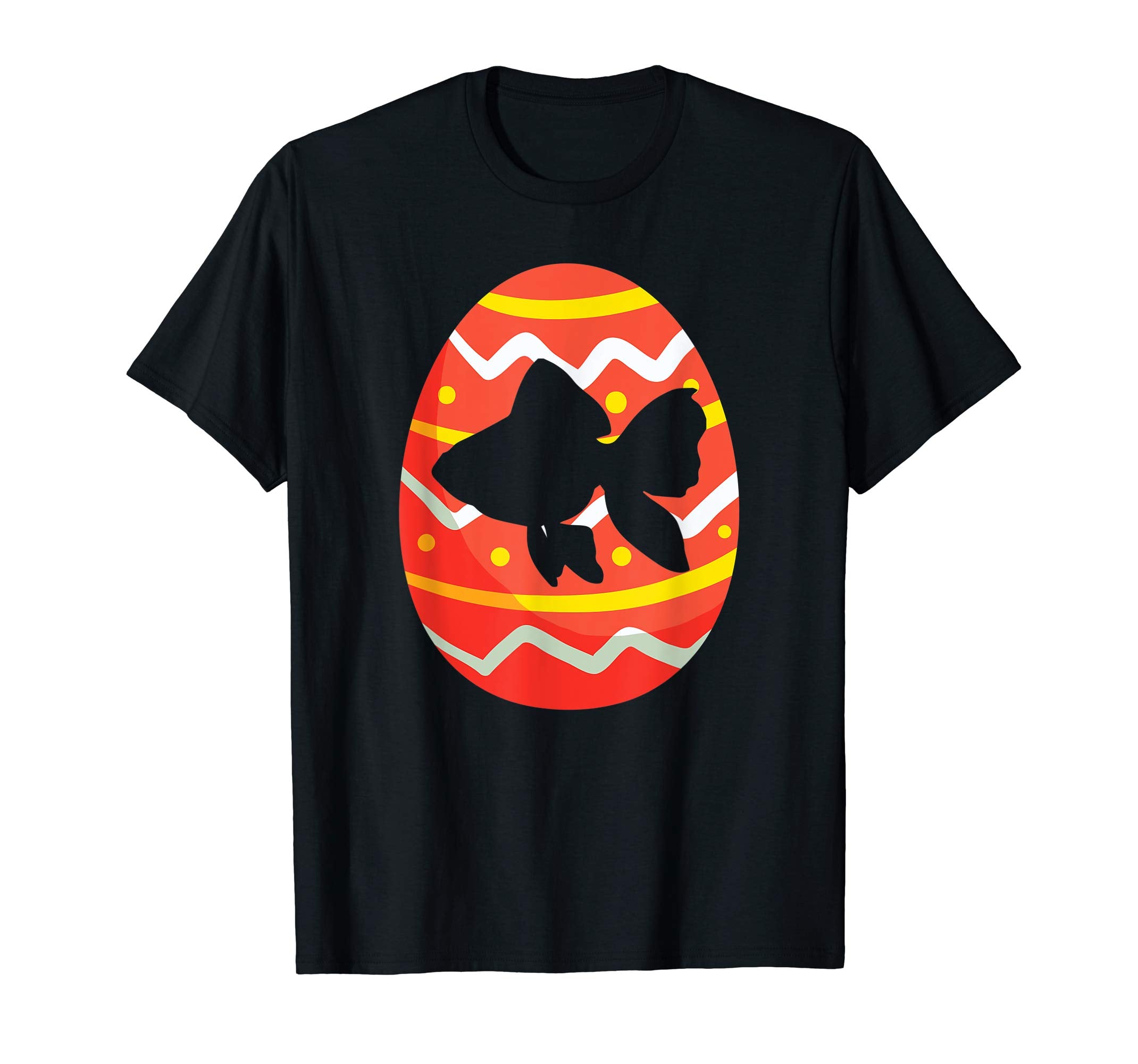 Happy Fish Easter Bunny Egg T-Shirt for Kids Boys Girls