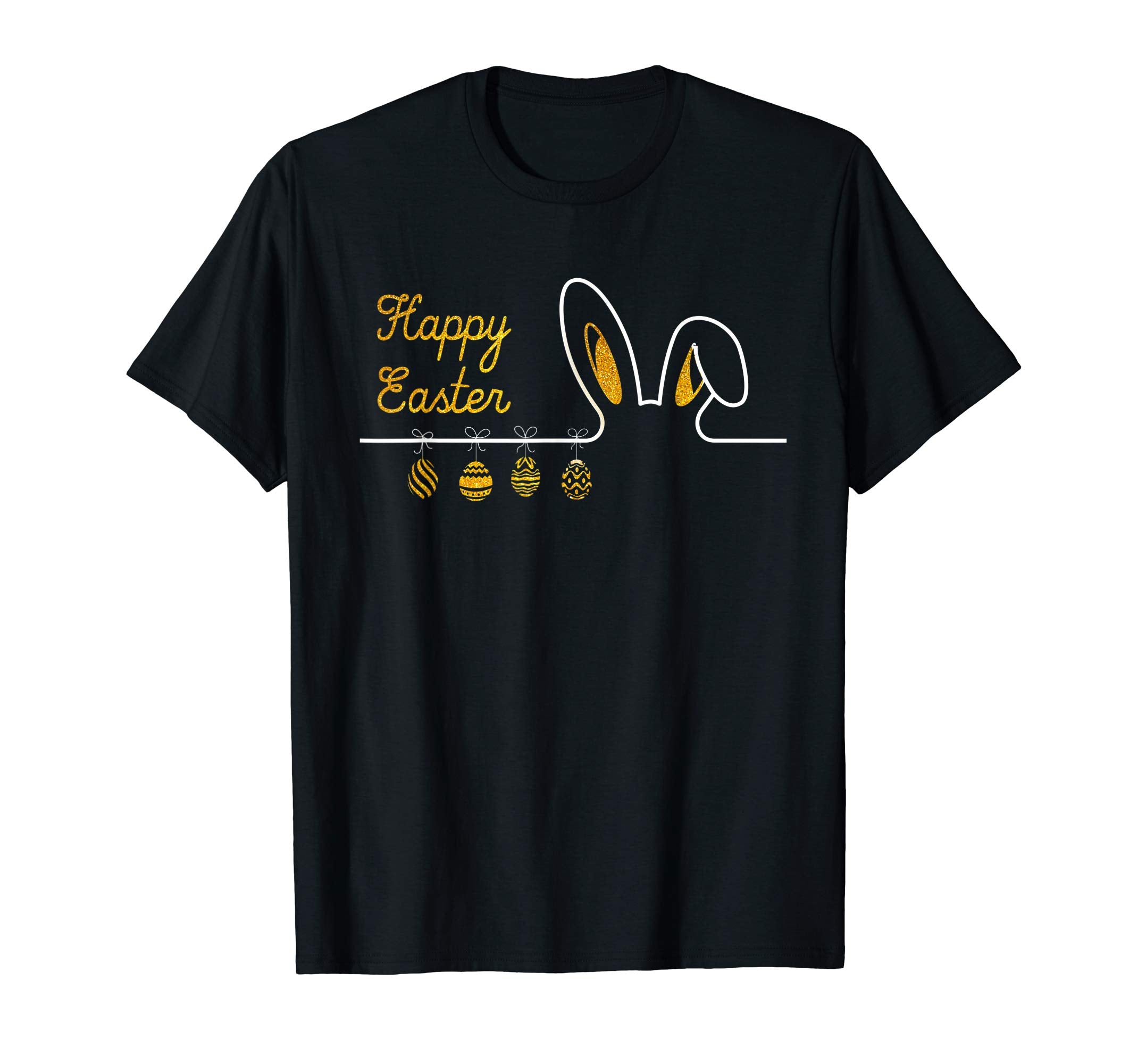 Happy Easter T Shirt Funny Easter Bunny Heartbeat For Kids